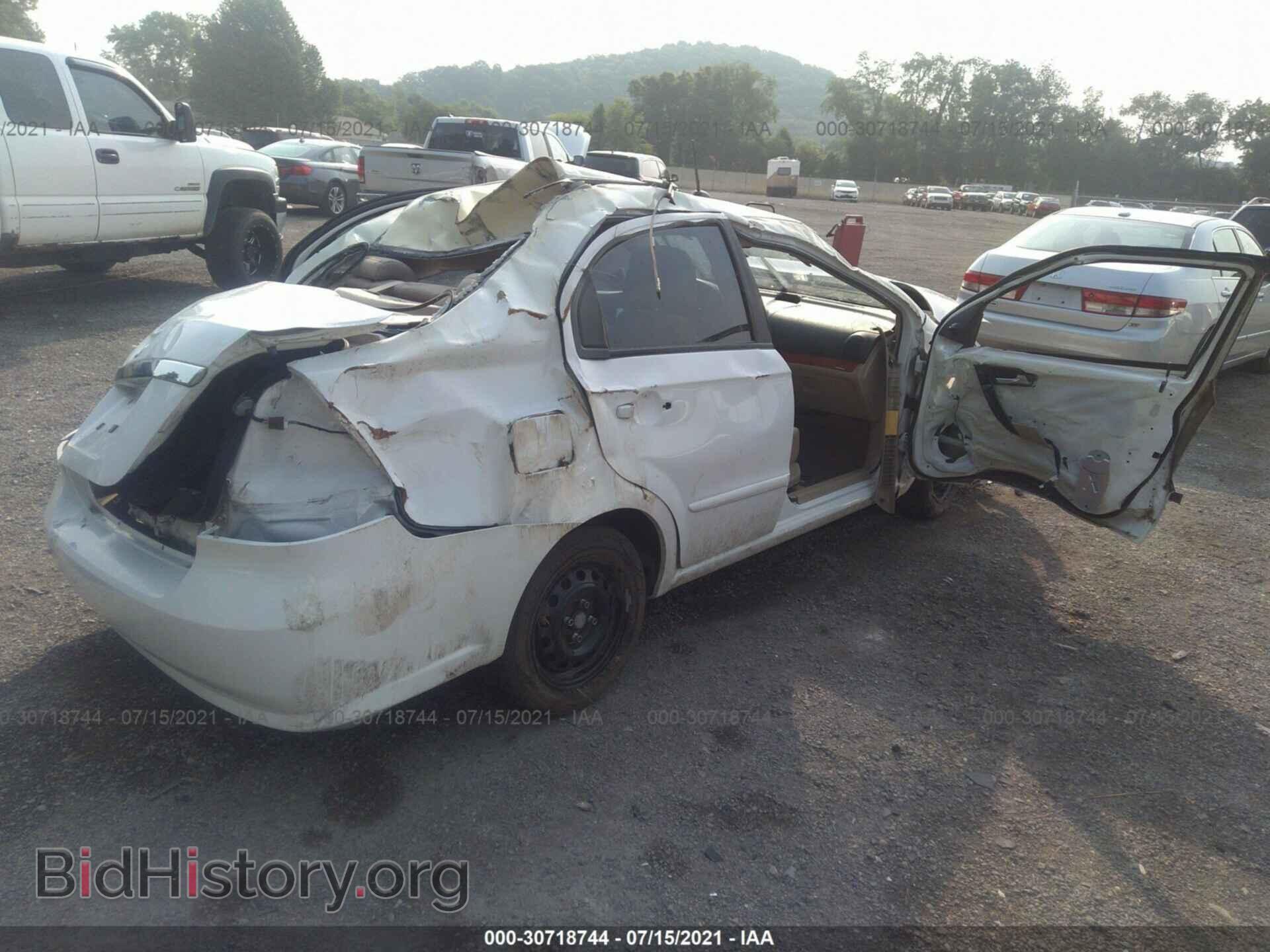 2009 CHEVROLET AVEO - VIN: KL1TD56E39B399092 - Фото 4