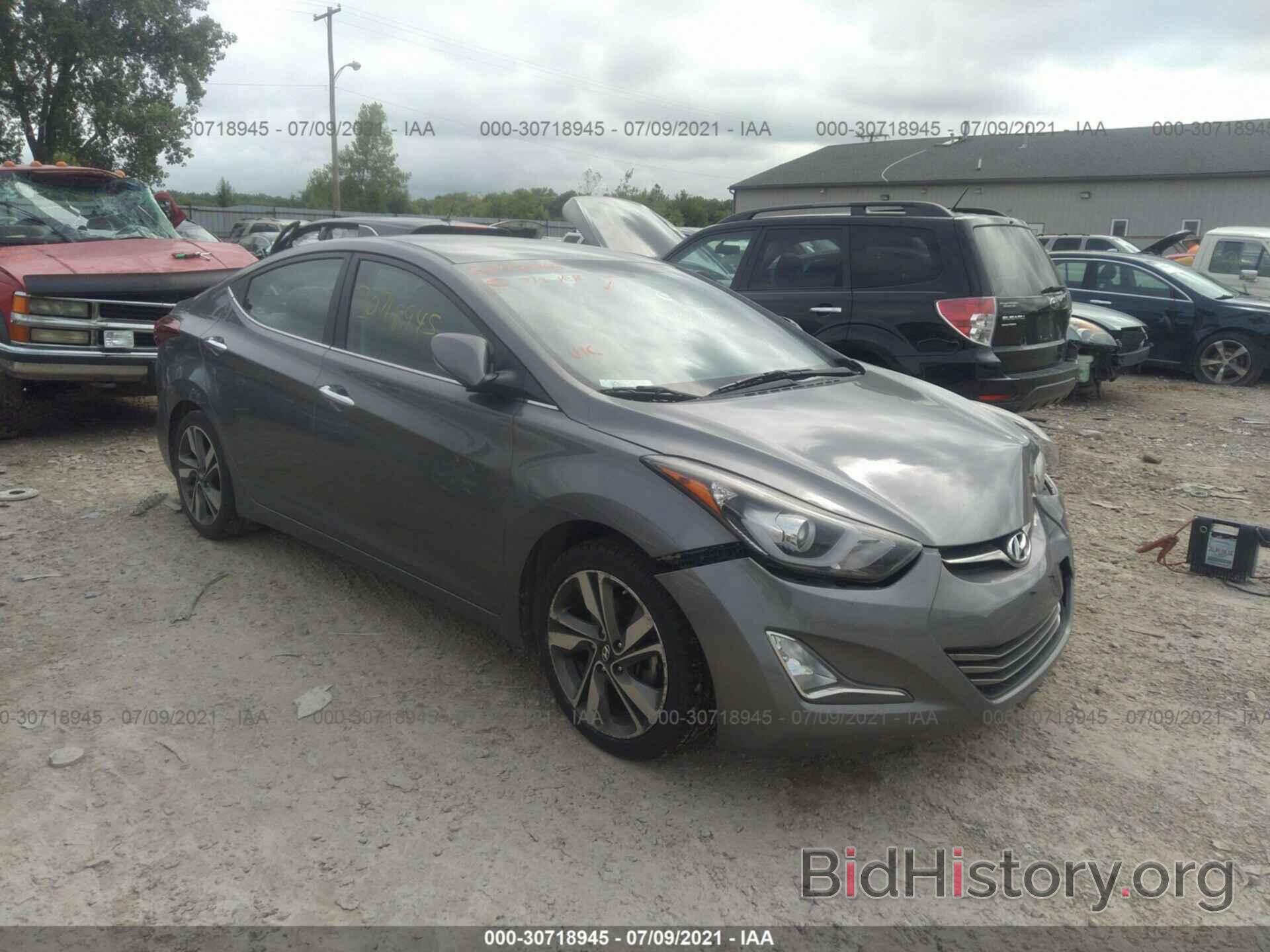 Photo 5NPDH4AE1EH509973 - HYUNDAI ELANTRA 2014