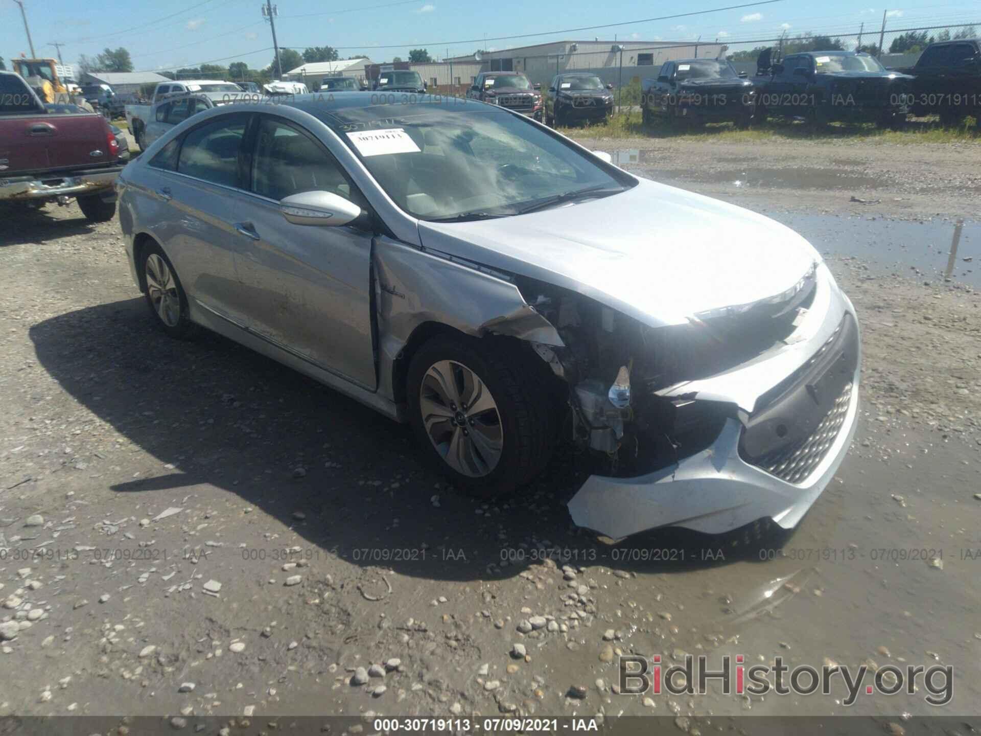 Photo KMHEC4A42DA073730 - HYUNDAI SONATA HYBRID 2013