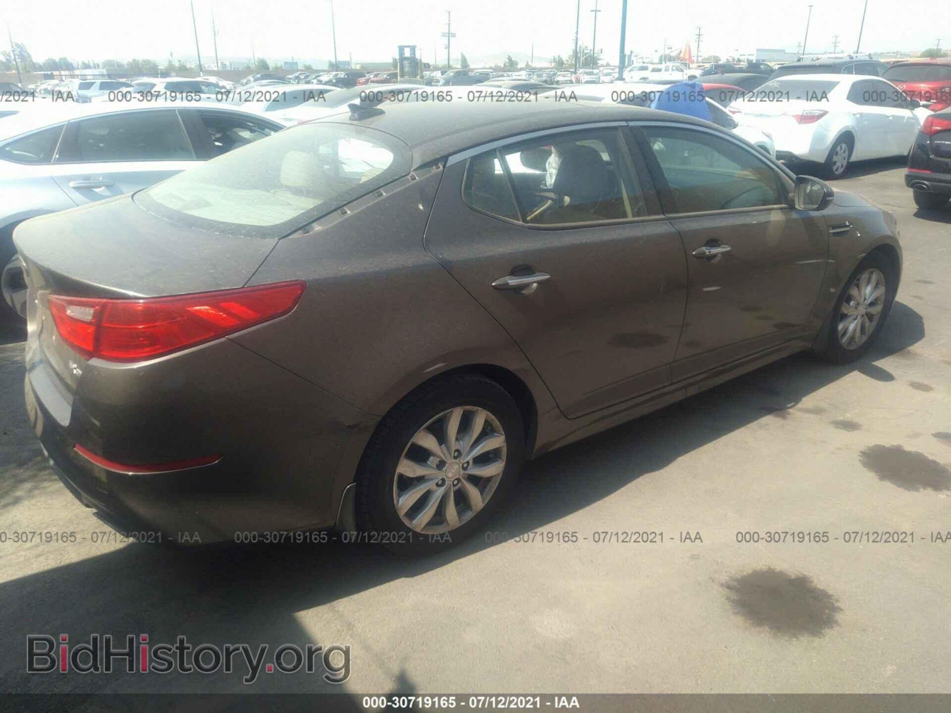 2015 KIA OPTIMA - VIN: 5XXGN4A79FG405672 - Photo 4
