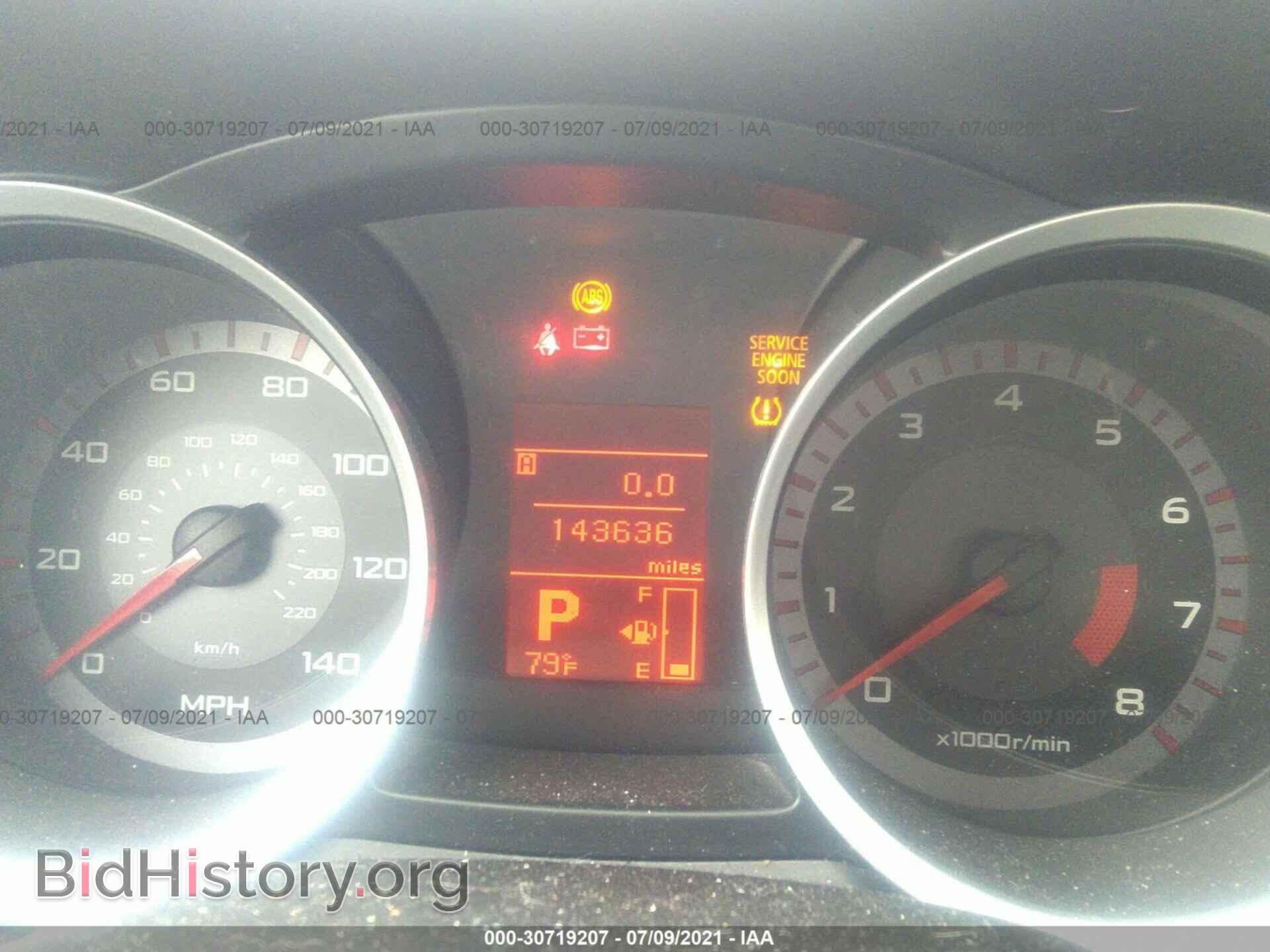2008 MITSUBISHI LANCER - VIN: JA3AU26U18U001708 - Фото 7