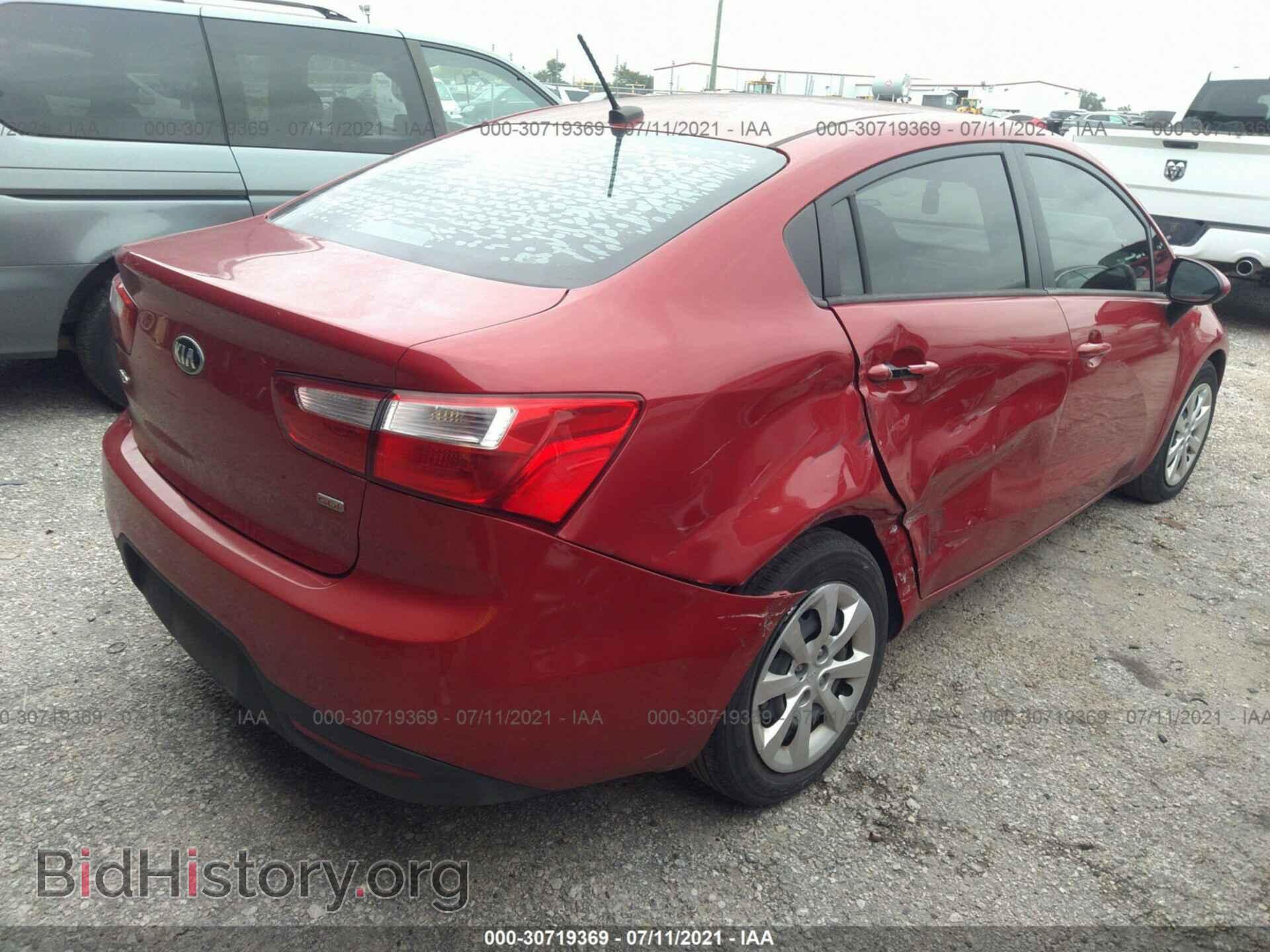 2015 KIA RIO - VIN: KNADM4A33F6501893 - Фото 4