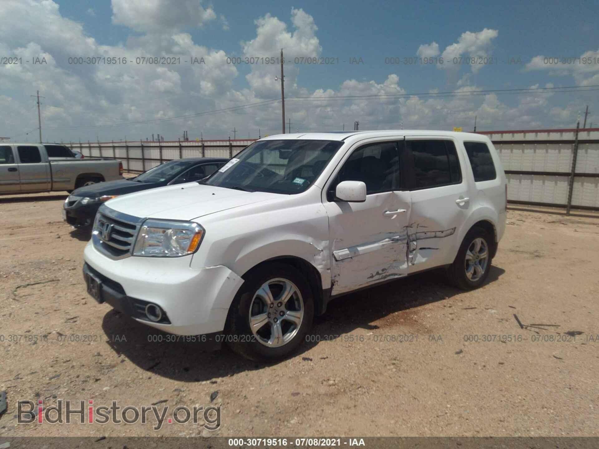 2012 HONDA PILOT - VIN: 5FNYF3H50CB025604 - Фото 2