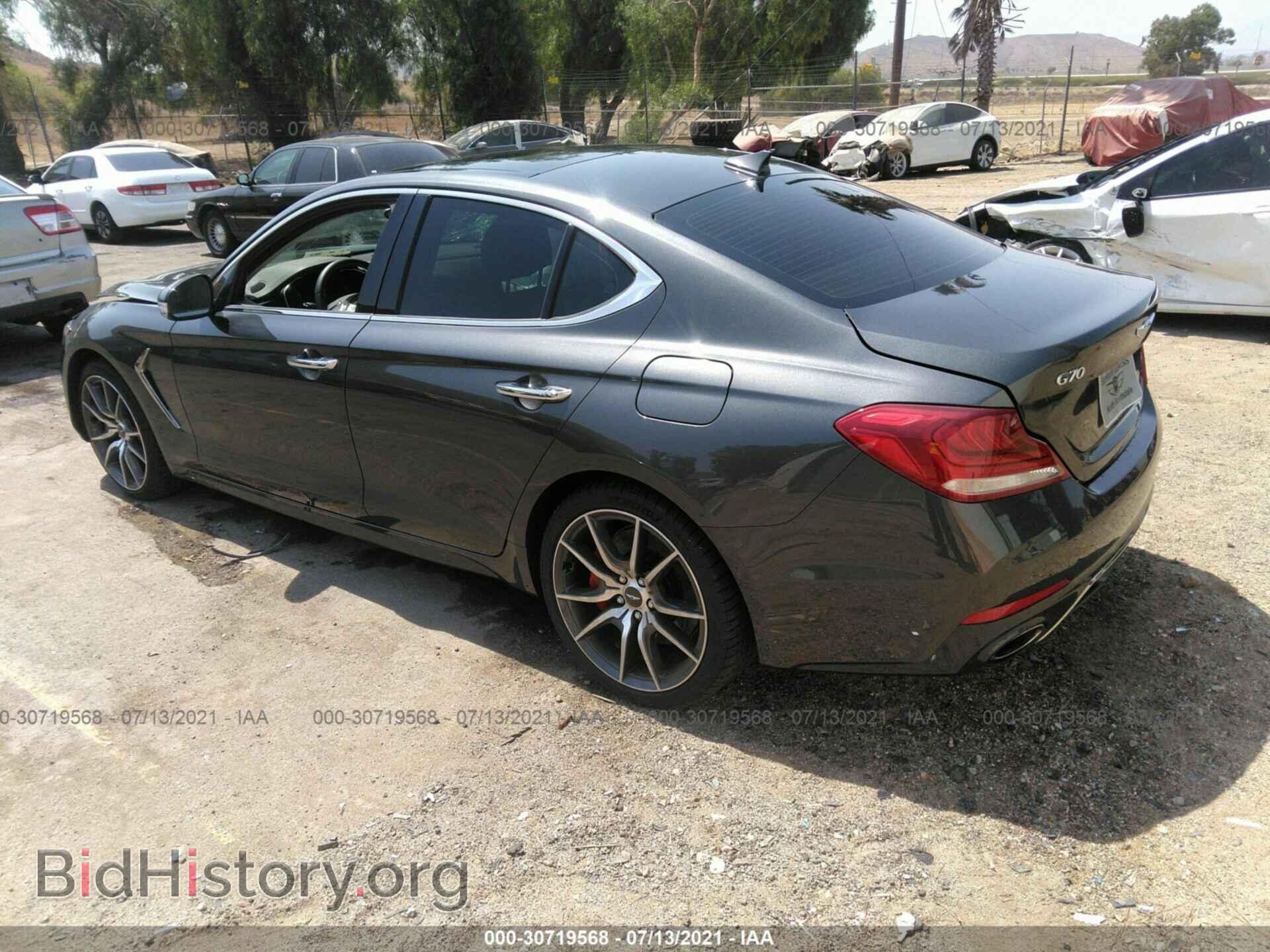 2020 GENESIS G70 - VIN: KMTG74LE2LU055766 - Фото 3