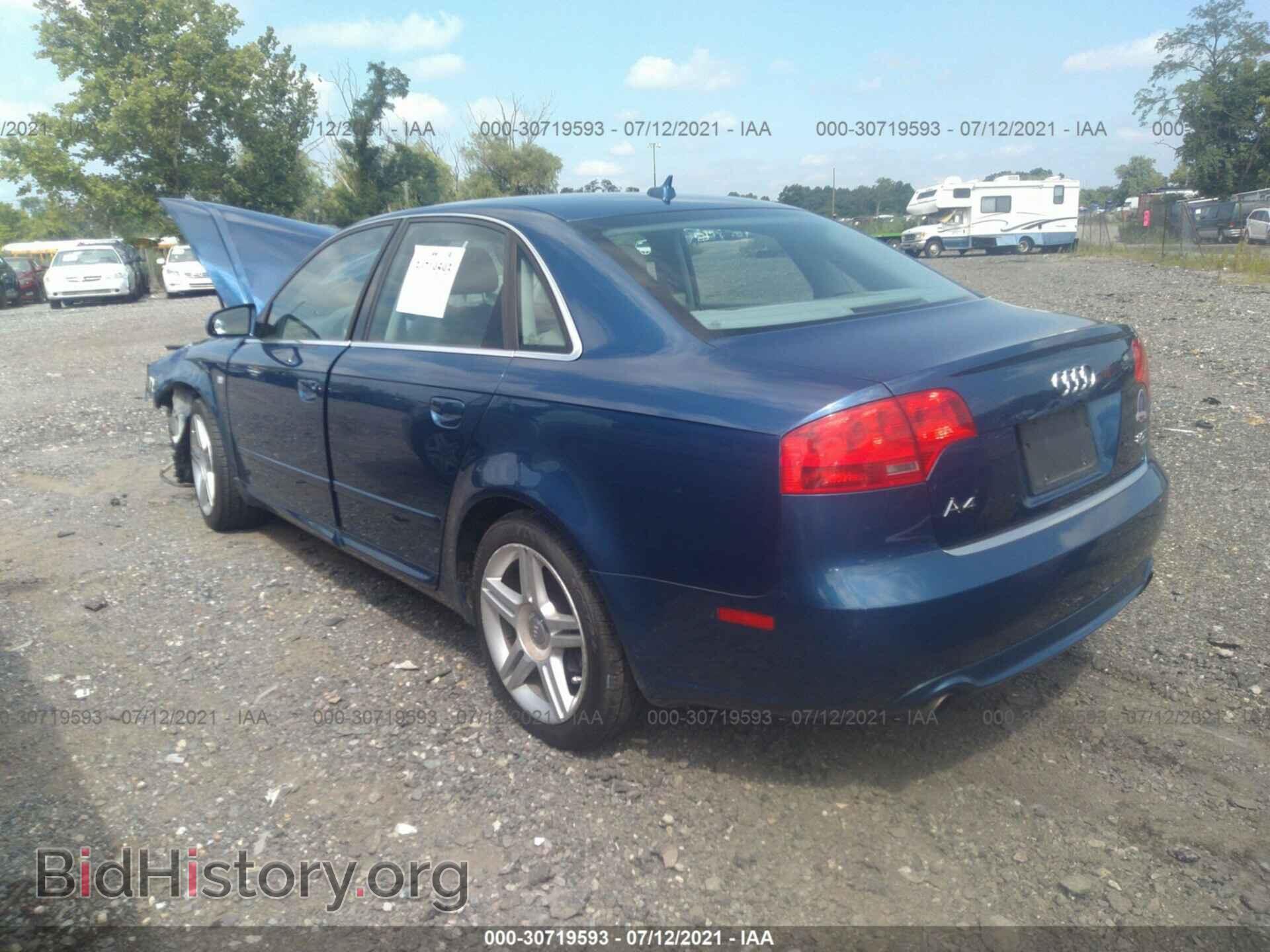 2008 AUDI A4 - VIN: WAUDF78E28A056260 - Фото 3