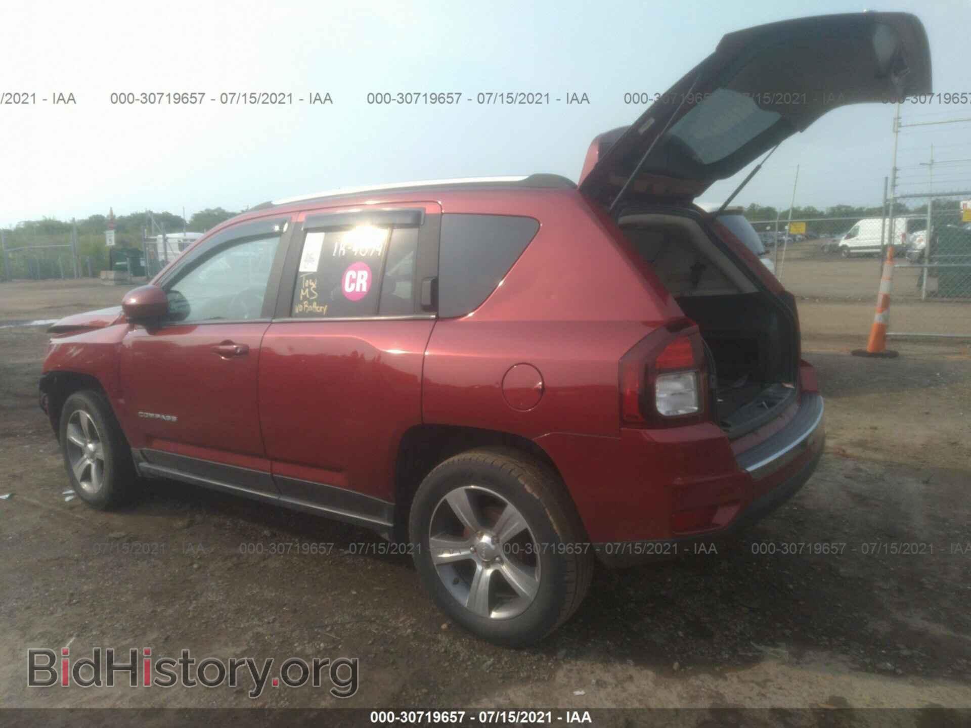 2017 JEEP COMPASS - VIN: 1C4NJCEBXHD185807 - Фото 3