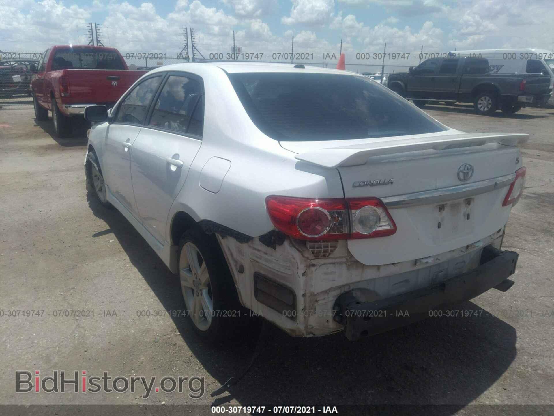 2013 TOYOTA COROLLA - VIN: 5YFBU4EE7DP188519 - Фото 3