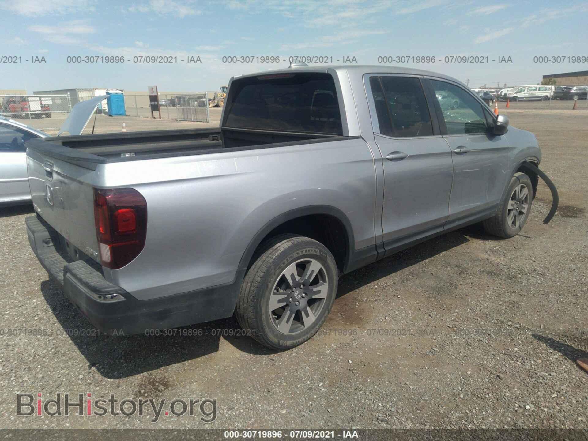 2017 HONDA RIDGELINE - VIN: 5FPYK3F51HB006833 - Фото 4