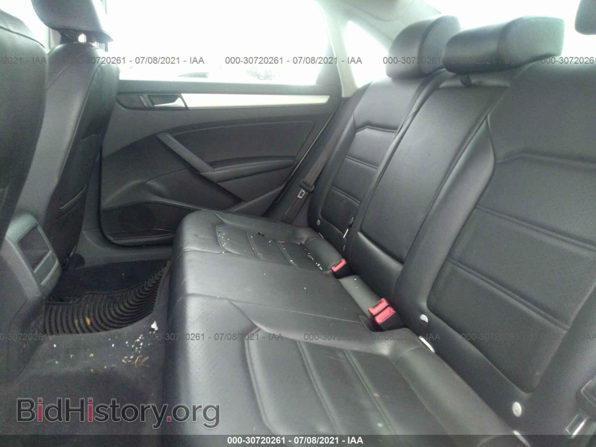 2012 VOLKSWAGEN PASSAT - VIN: 1VWBP7A32CC014925 - Фото 8