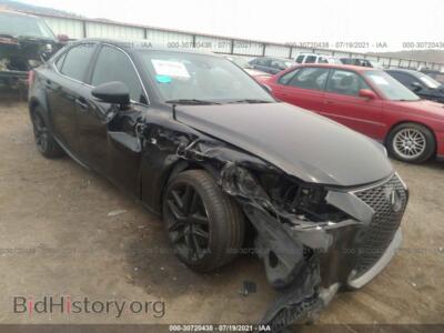 2017 Lexus IS IS Turbo, черный — VIN JTHBA1D28H5051640, IAAI