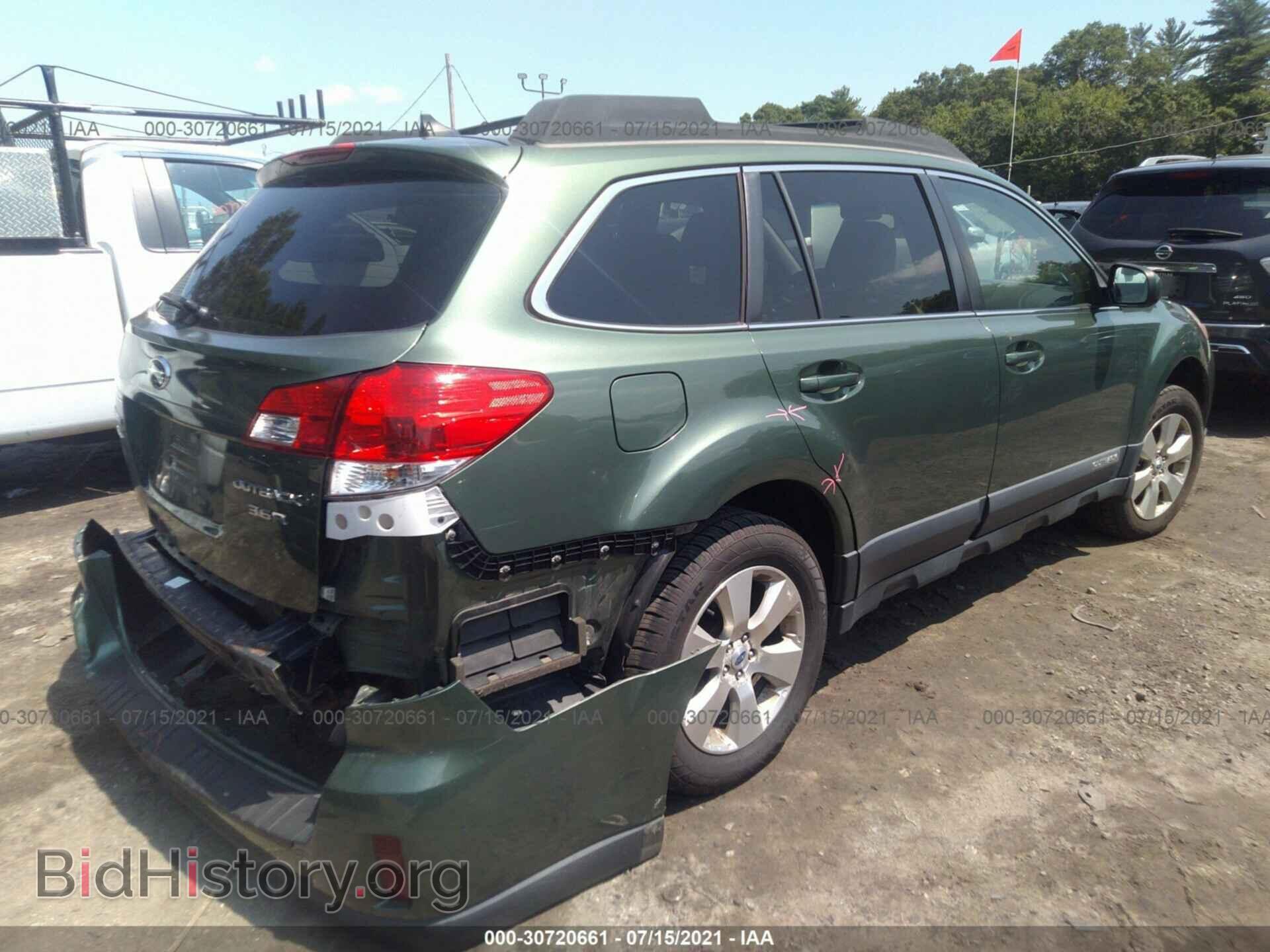 2012 SUBARU OUTBACK - VIN: 4S4BRDKC3C2252410 - Фото 4