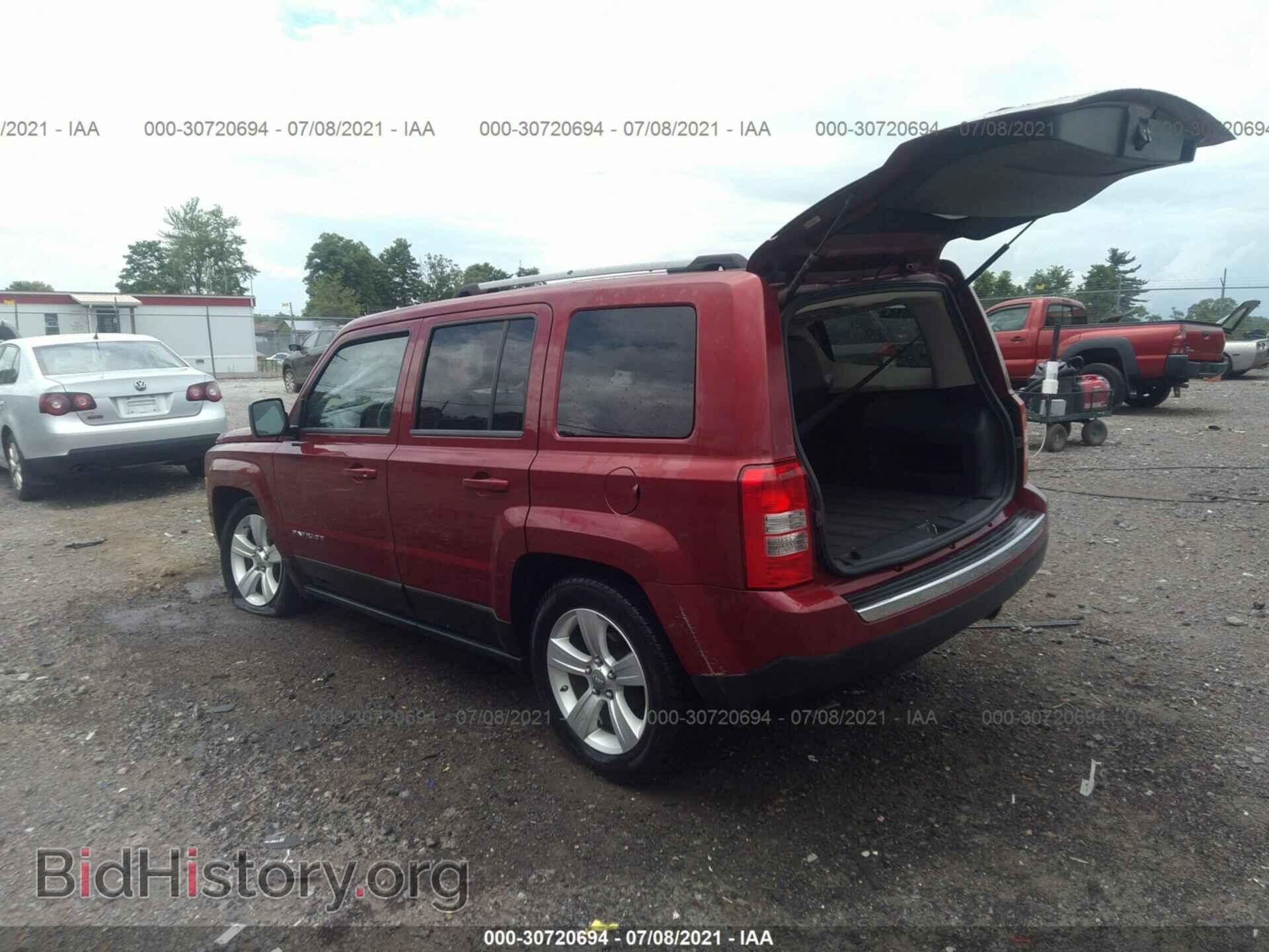 2012 JEEP PATRIOT - VIN: 1C4NJPCB1CD636612 - Фото 3