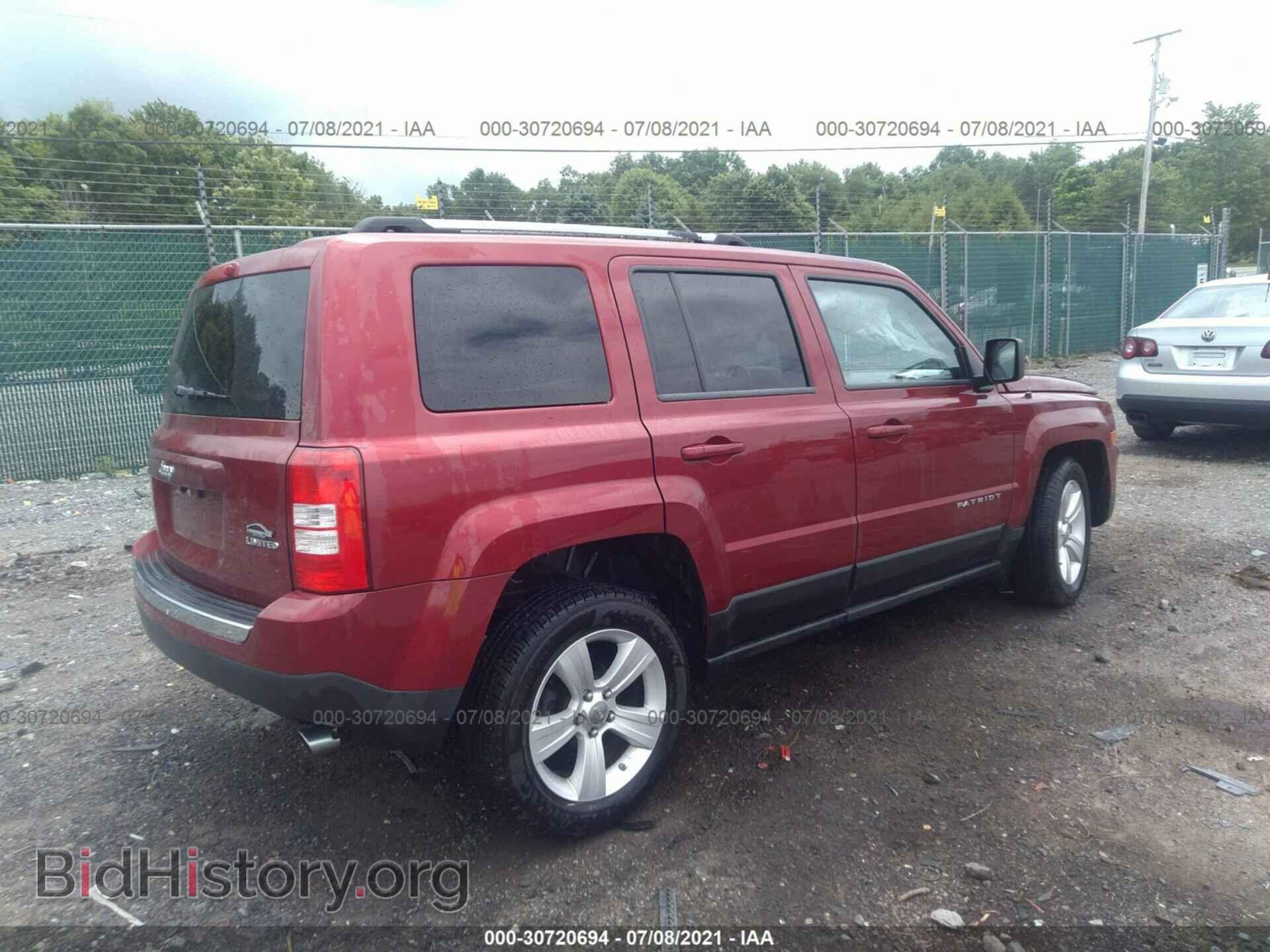 2012 JEEP PATRIOT - VIN: 1C4NJPCB1CD636612 - Фото 4