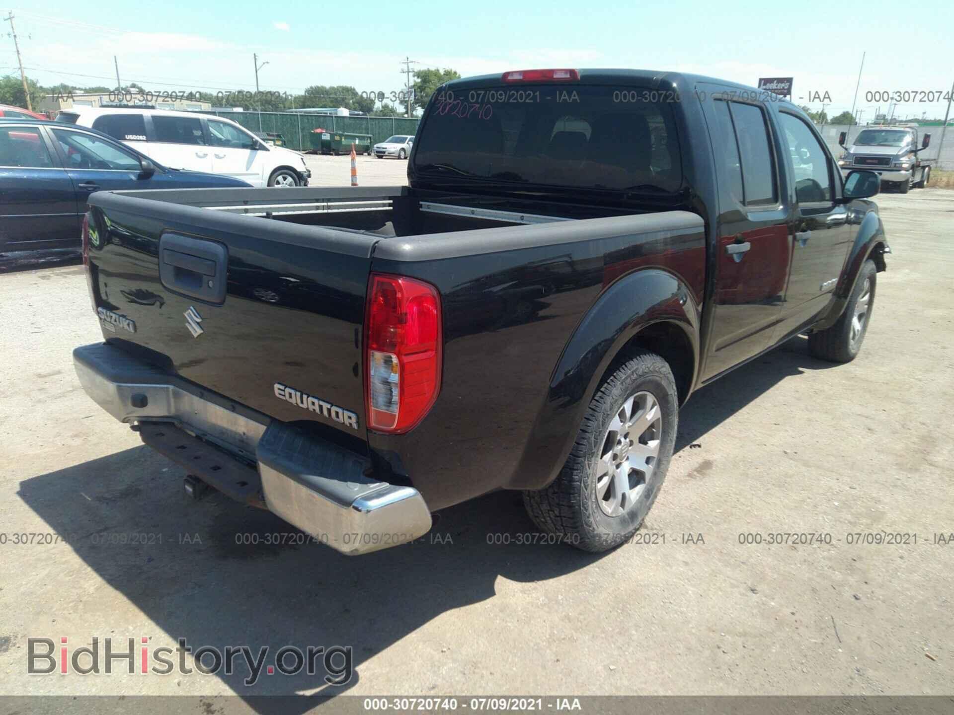 2012 SUZUKI EQUATOR - VIN: 5Z61D0ER5CC477558 - Фото 4