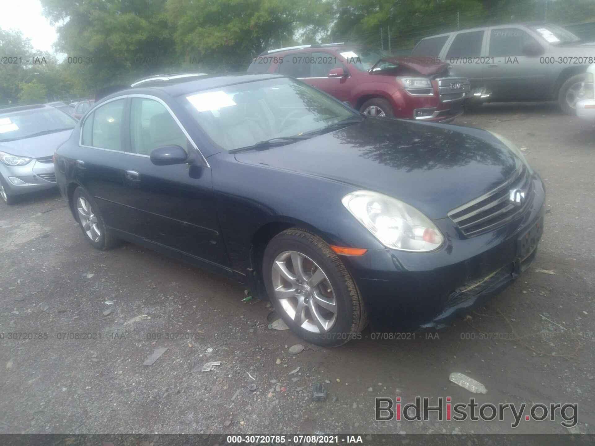 Photo JNKCV51F06M613461 - INFINITI G35 SEDAN 2006