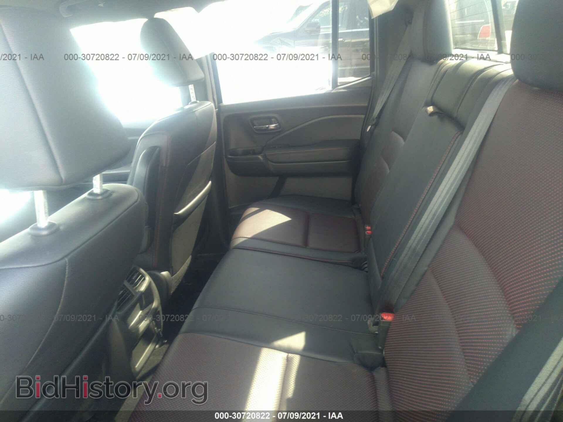 2017 HONDA RIDGELINE - VIN: 5FPYK3F81HB013551 - Фото 8