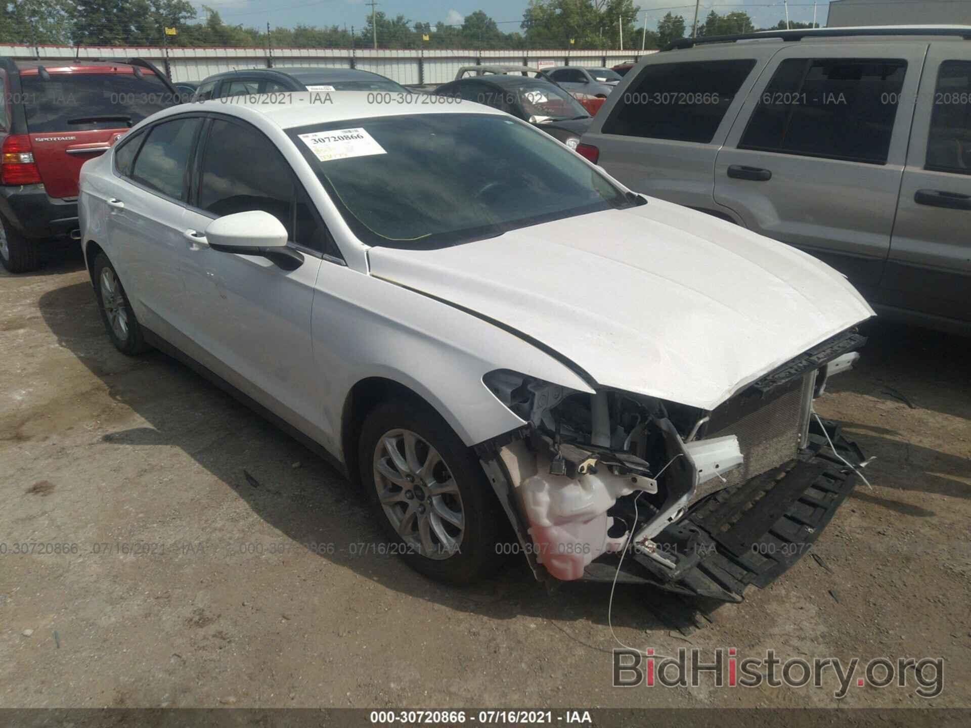 Photo 1FA6P0G72G5136142 - FORD FUSION 2016