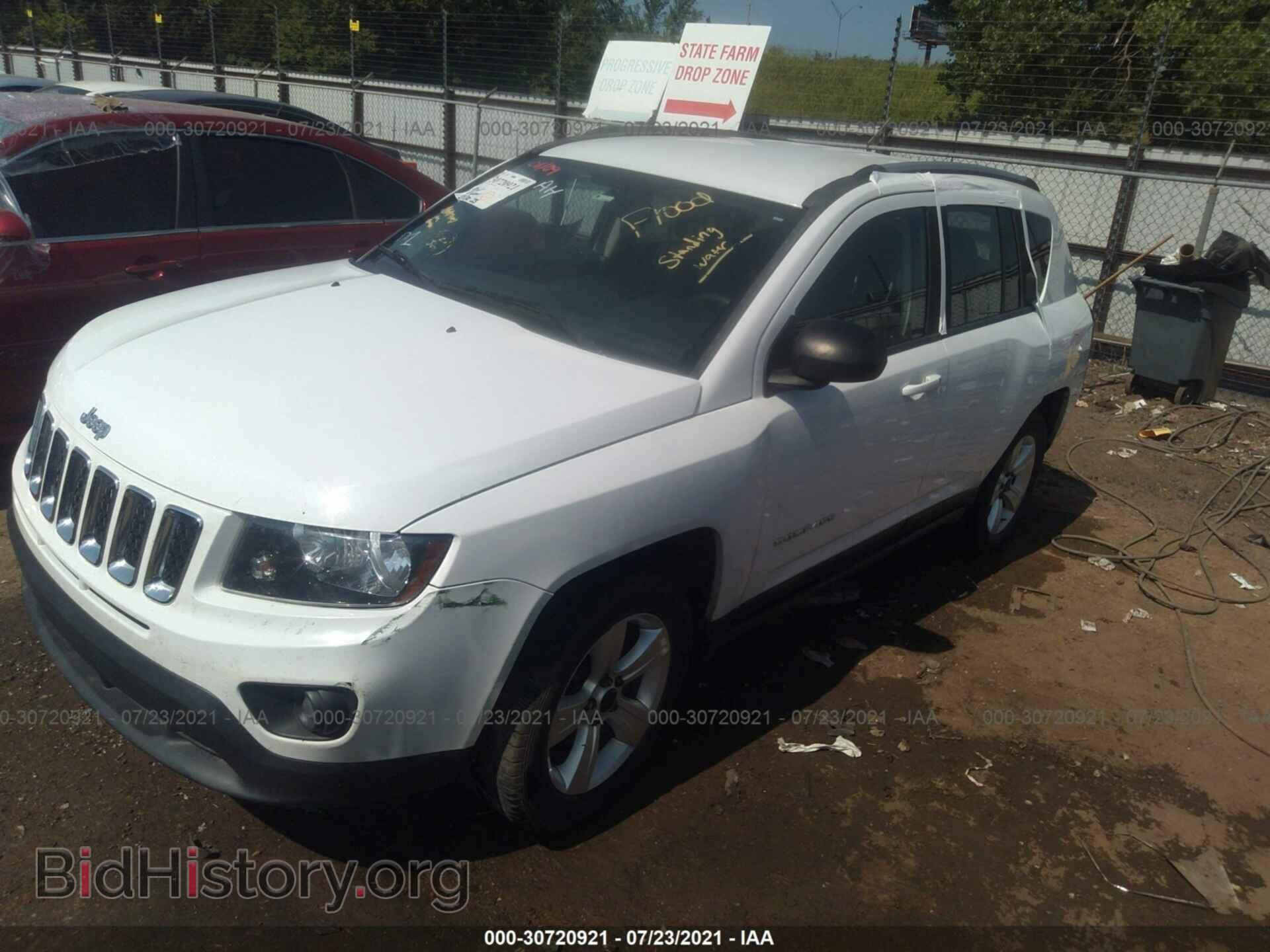 2015 JEEP COMPASS - VIN: 1C4NJCBB8FD362050 - Фото 2