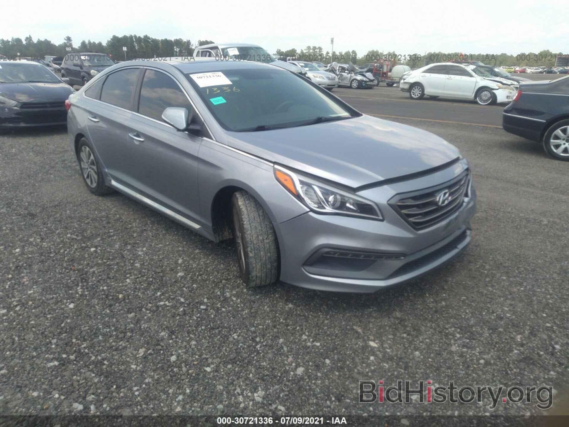 Photo 5NPE34AFXHH468467 - HYUNDAI SONATA 2017