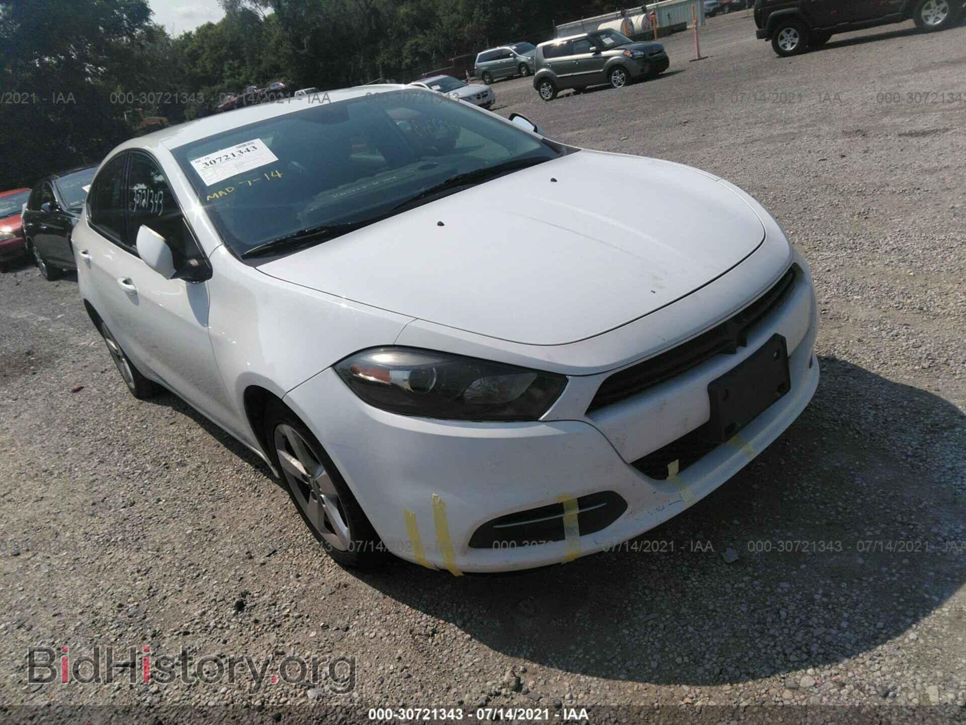 Photo 1C3CDFBB1FD310196 - DODGE DART 2015