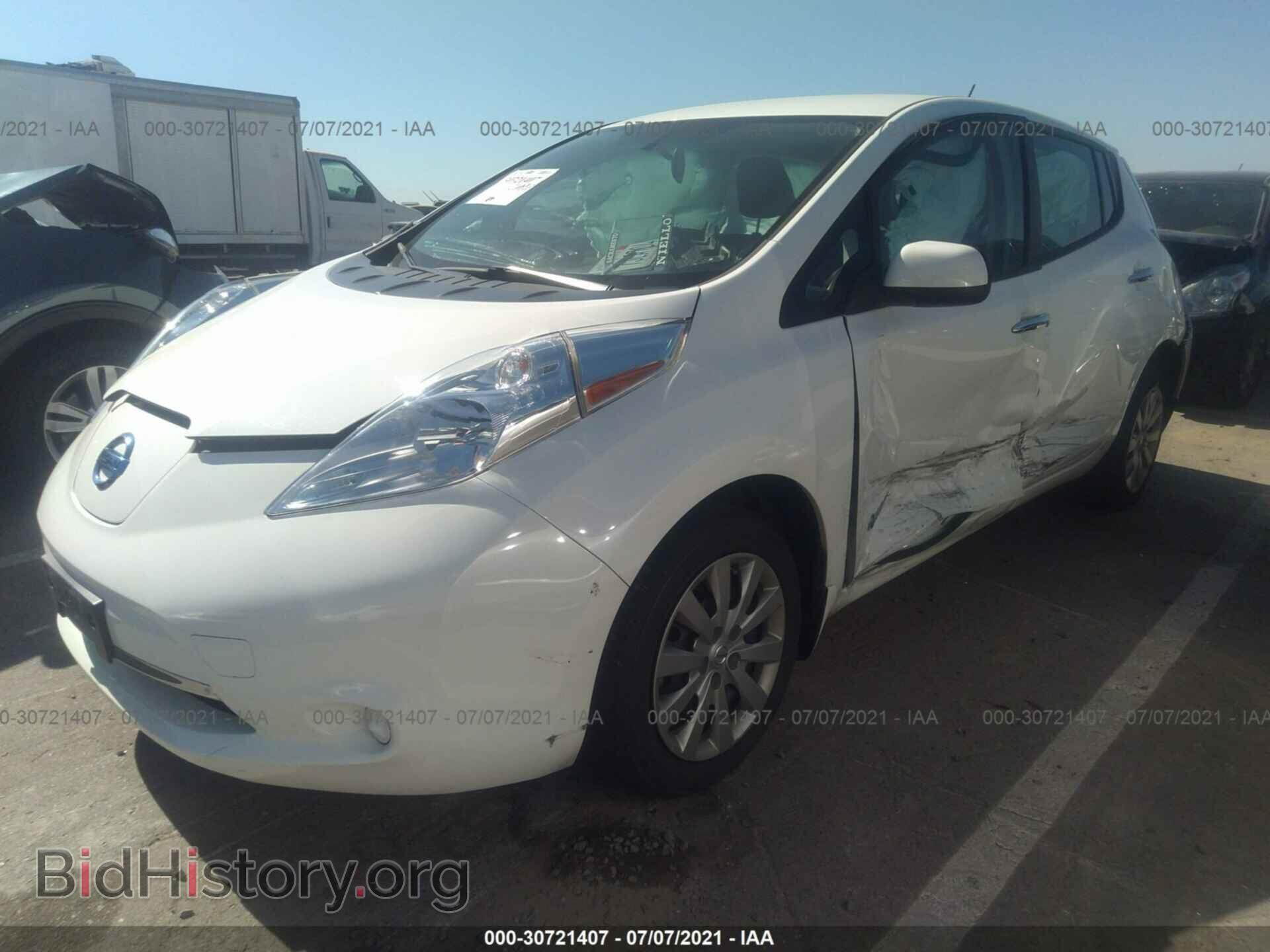 2015 NISSAN LEAF - VIN: 1N4AZ0CP0FC311816 - Фото 2