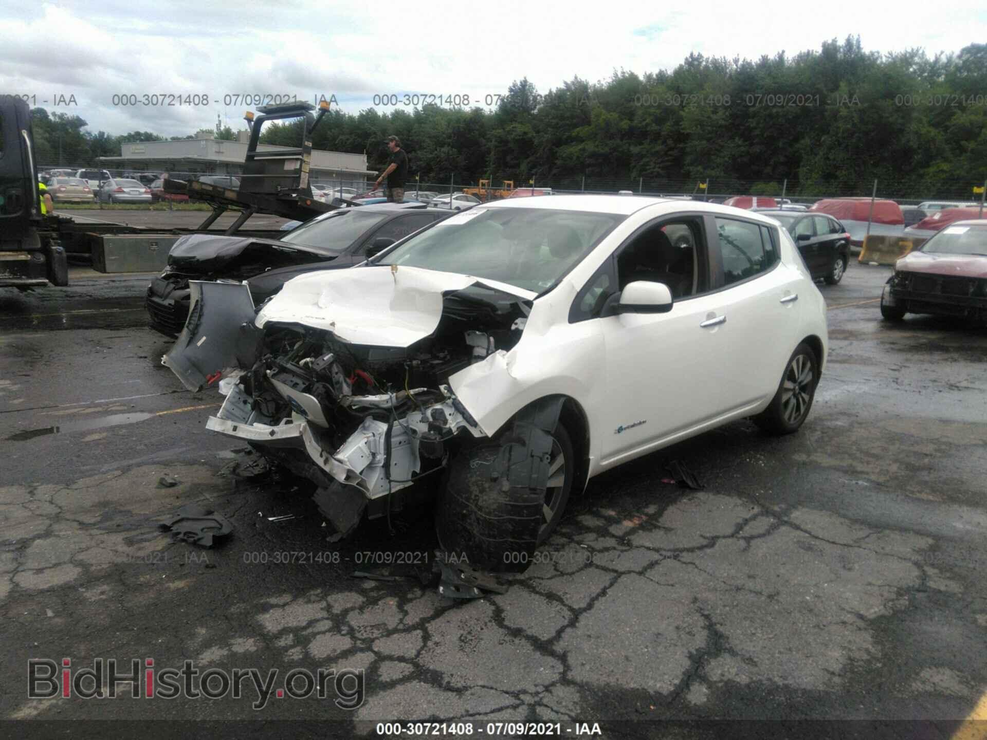 2015 NISSAN LEAF - VIN: 1N4AZ0CP8FC328430 - Фото 2