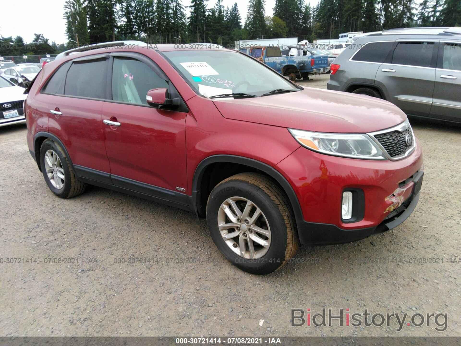 Photo 5XYKTCA67EG550172 - KIA SORENTO 2014