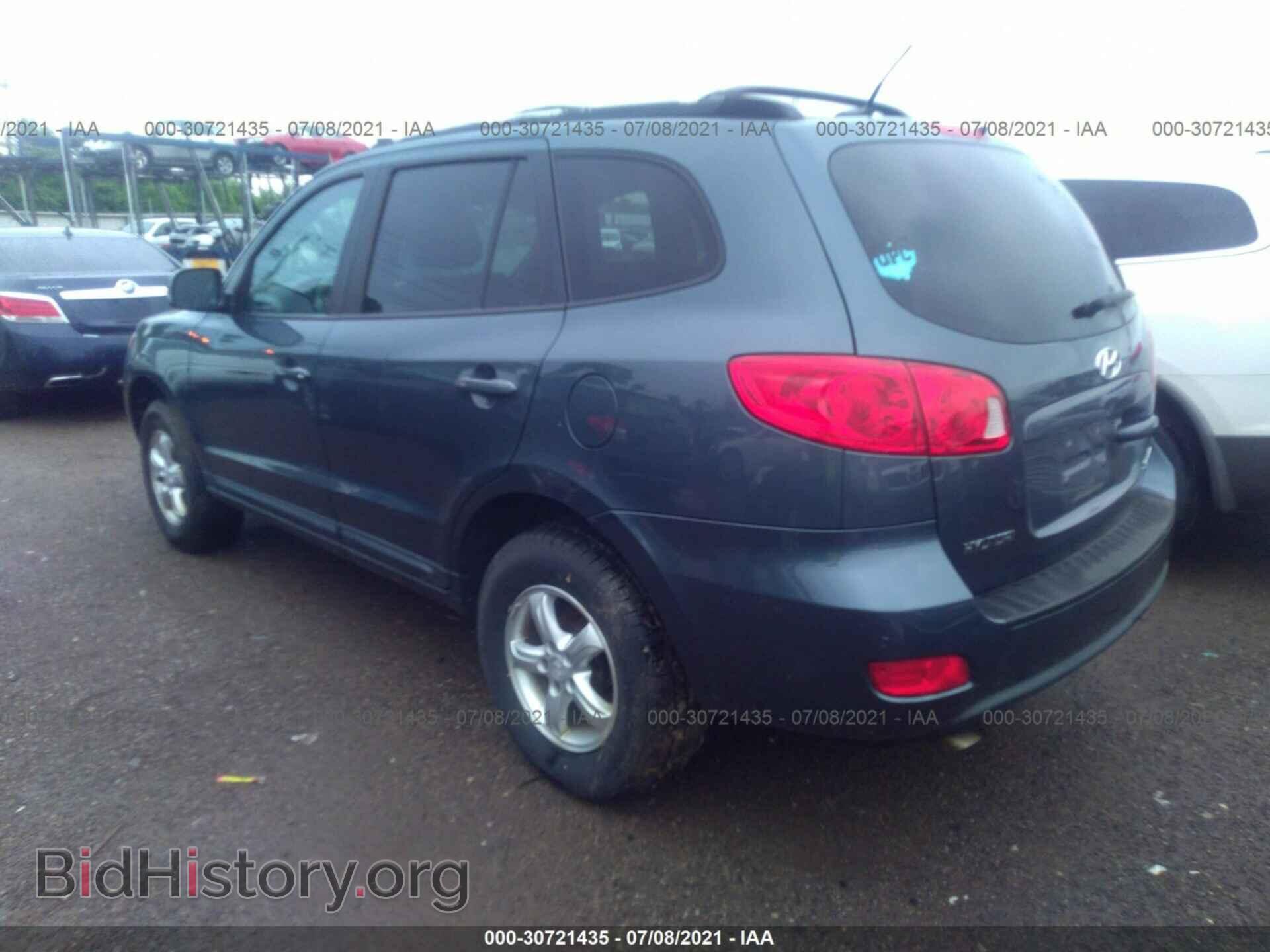 2008 HYUNDAI SANTA FE - VIN: 5NMSG73D18H204331 - Фото 3