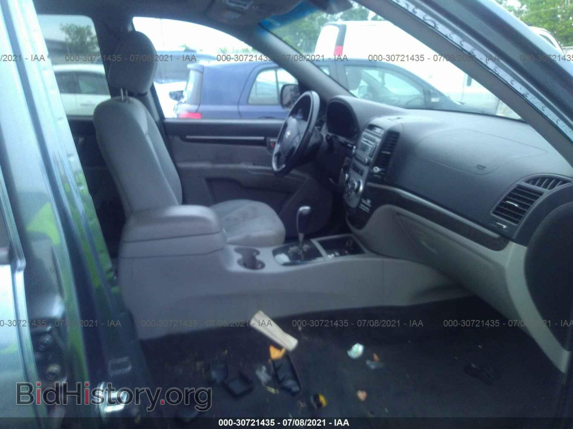 2008 HYUNDAI SANTA FE - VIN: 5NMSG73D18H204331 - Фото 5