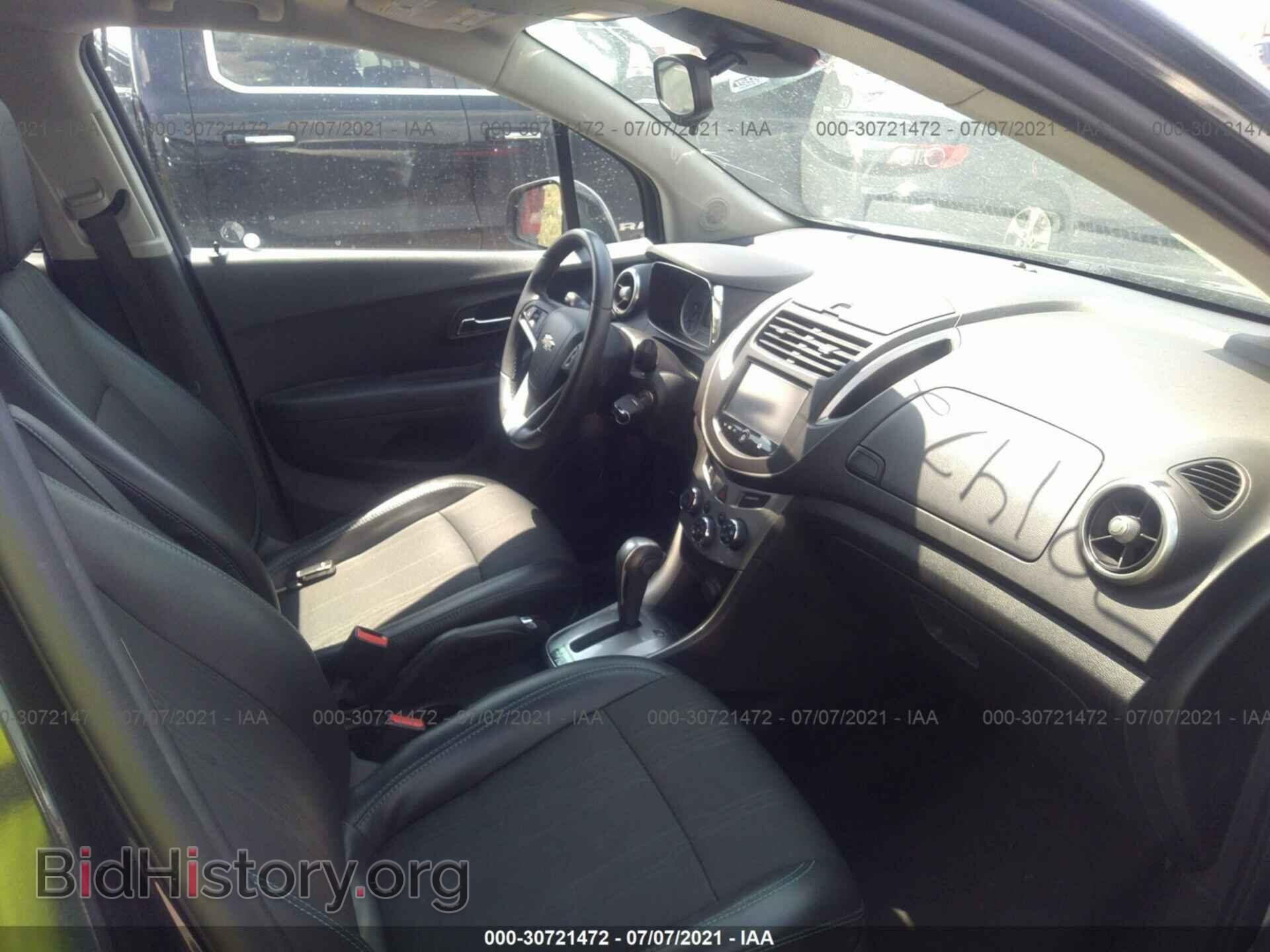 2015 CHEVROLET TRAX - VIN: 3GNCJLSB8FL248641 - Фото 5