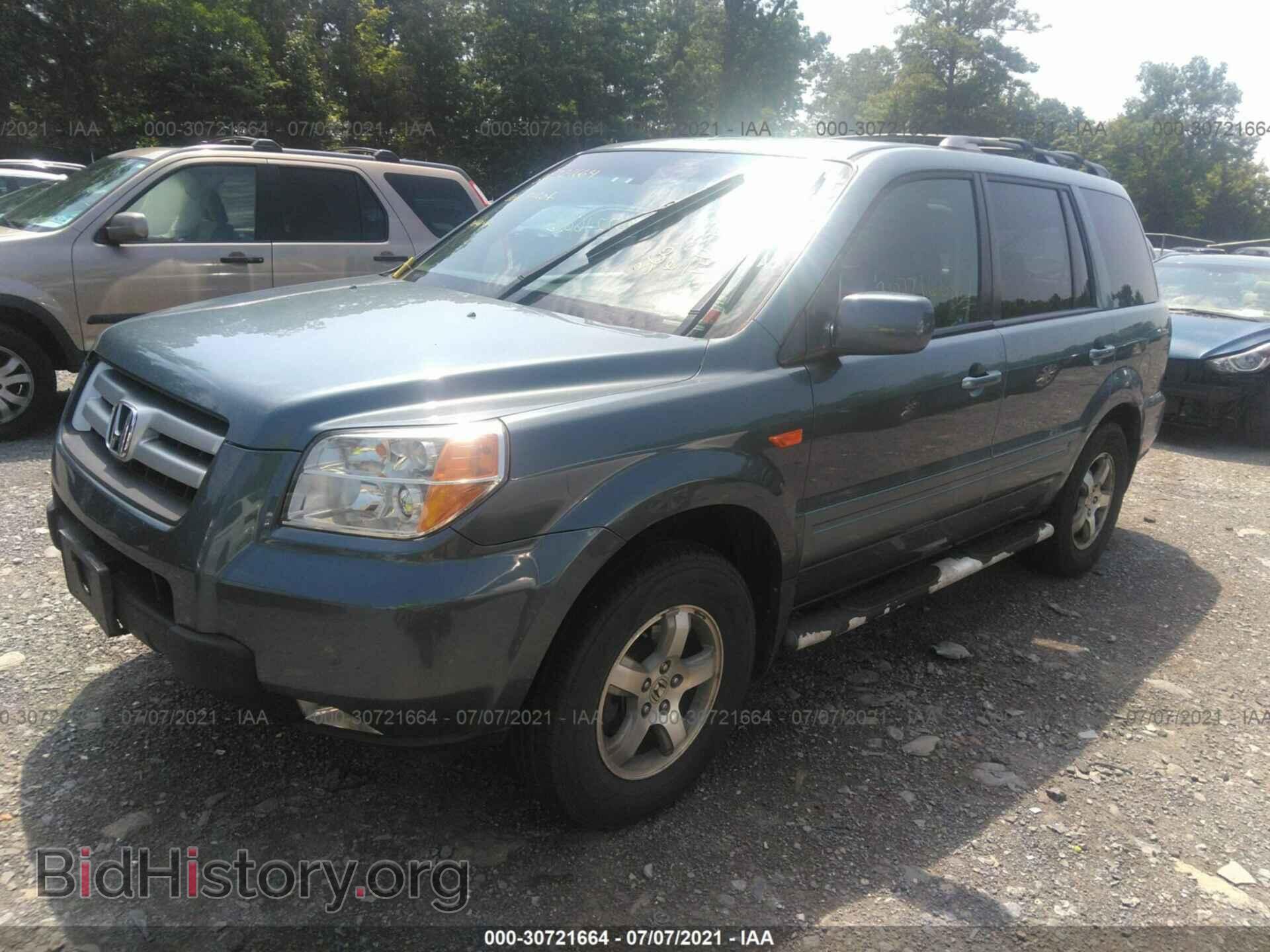 2006 HONDA PILOT - VIN: 2HKYF18536H545726 - Фото 2