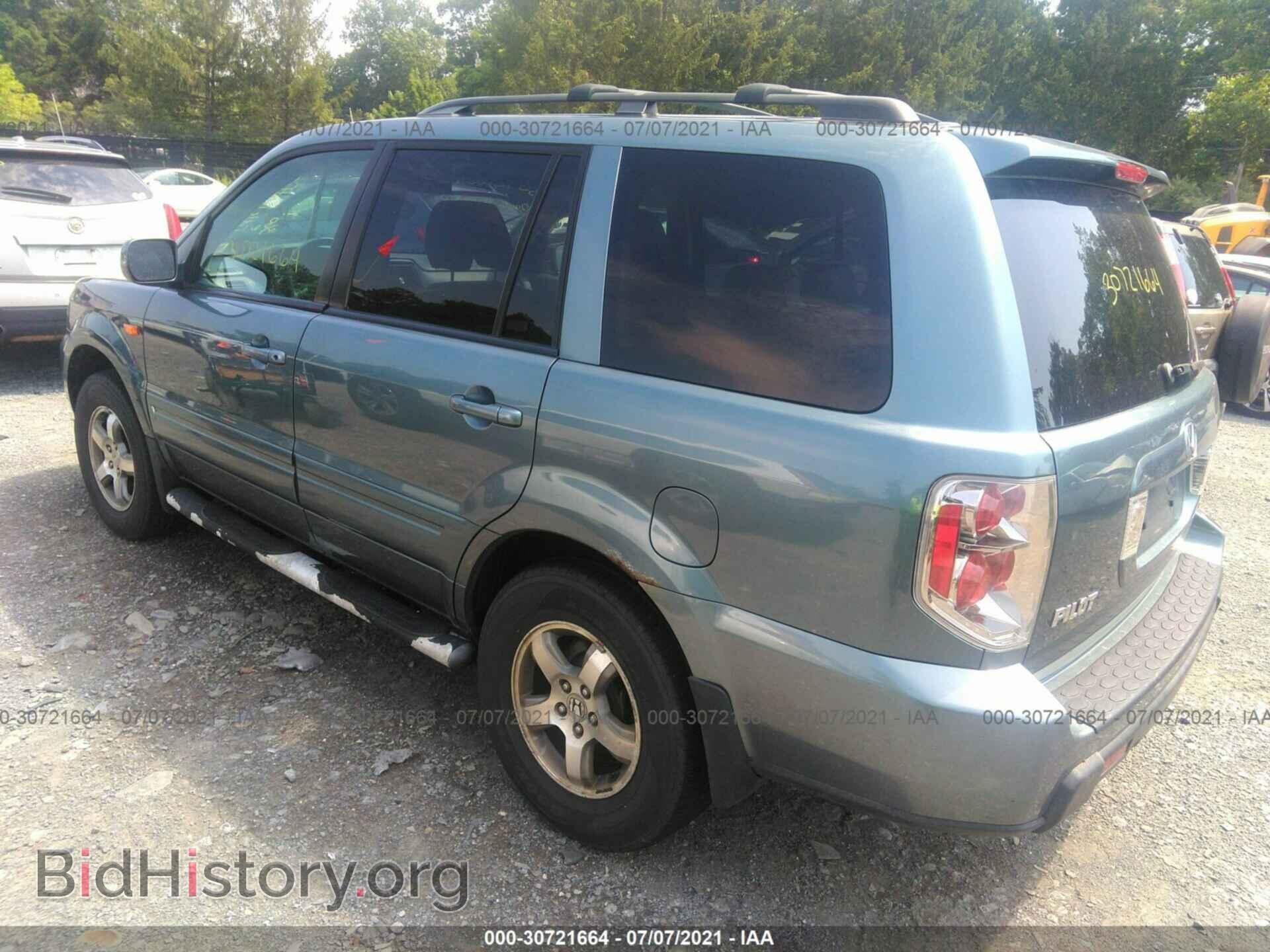 2006 HONDA PILOT - VIN: 2HKYF18536H545726 - Фото 3
