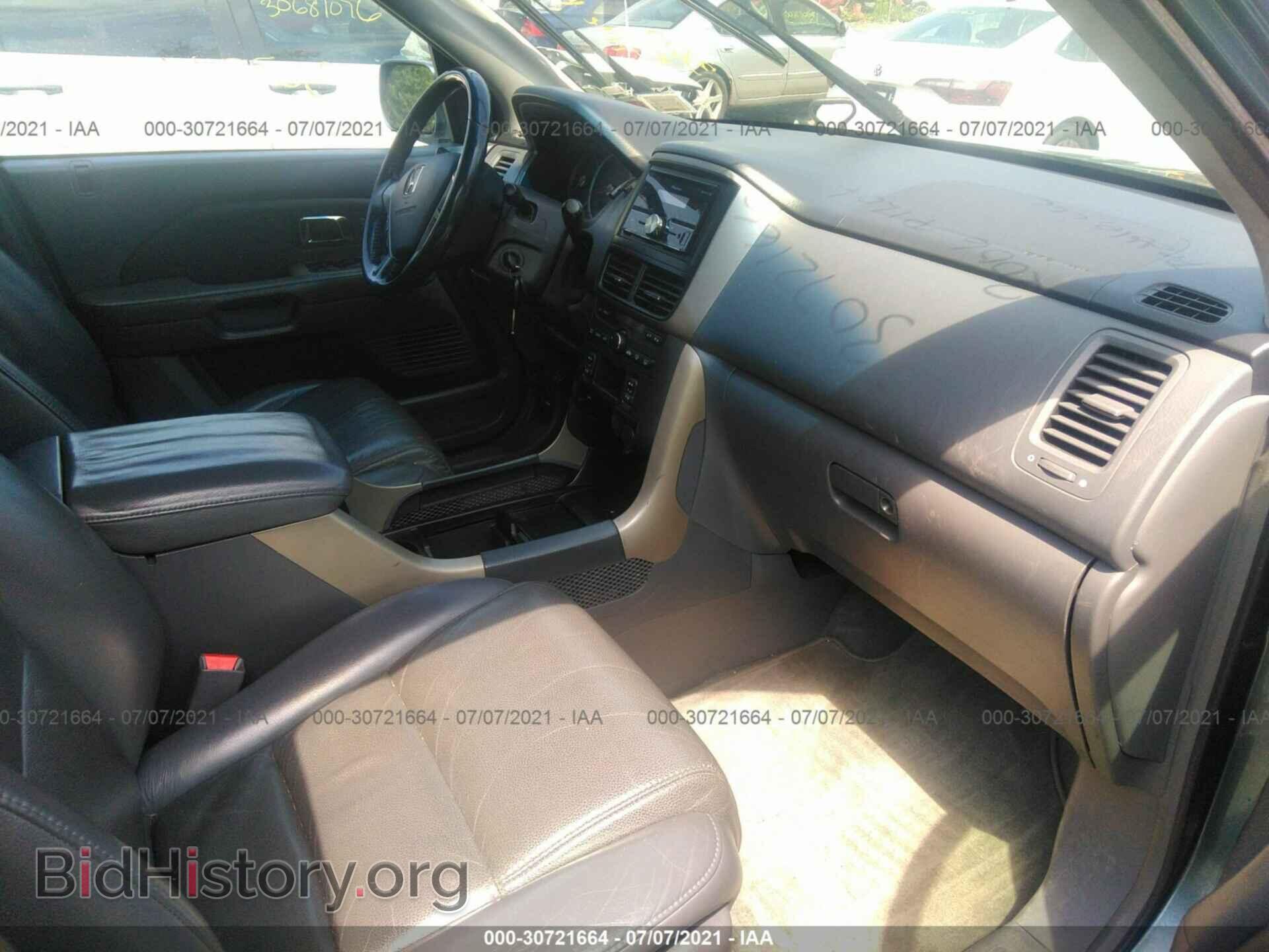 2006 HONDA PILOT - VIN: 2HKYF18536H545726 - Фото 5