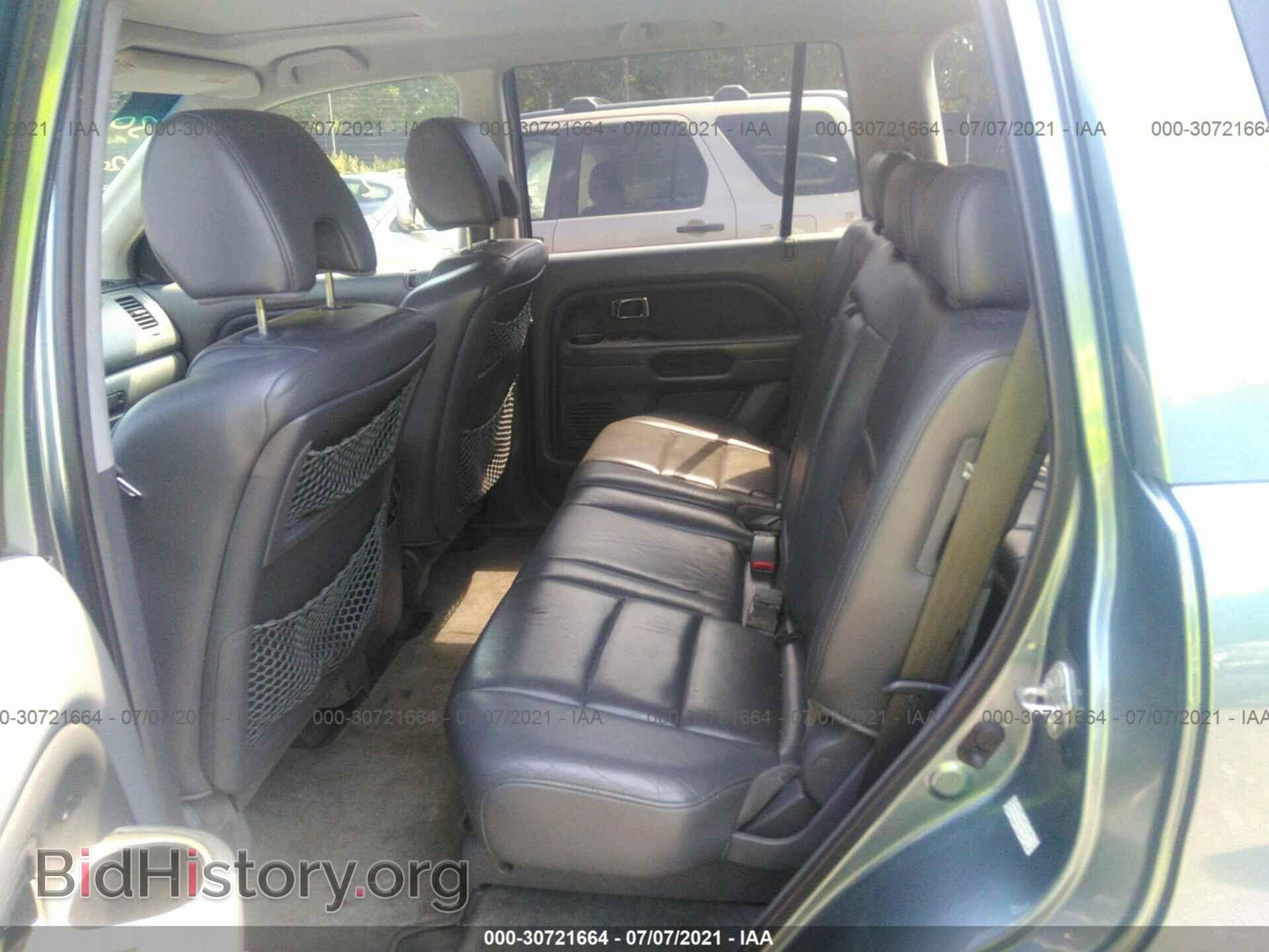 2006 HONDA PILOT - VIN: 2HKYF18536H545726 - Фото 8