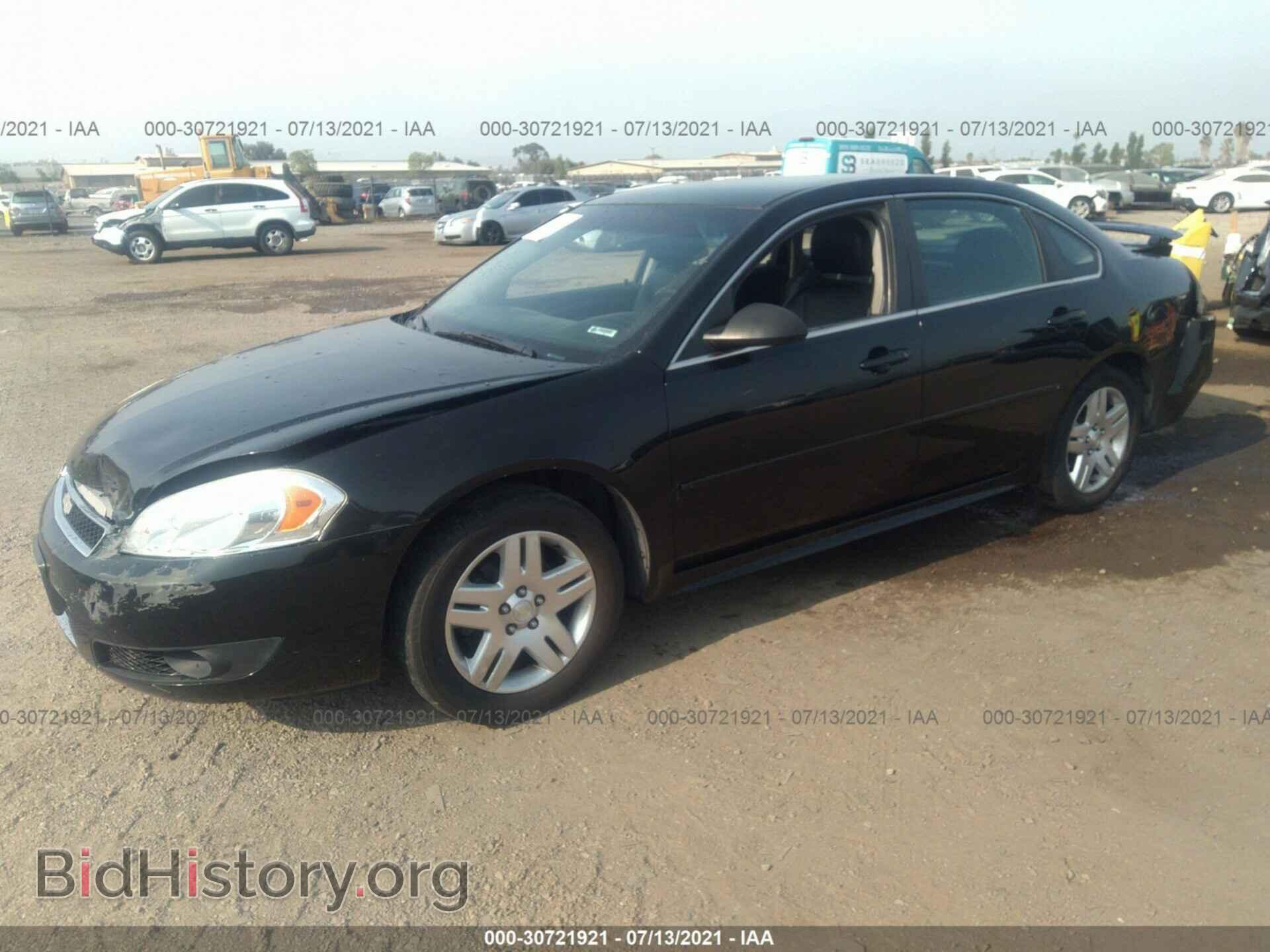 2013 CHEVROLET IMPALA - VIN: 2G1WG5E32D1118575 - Фото 2