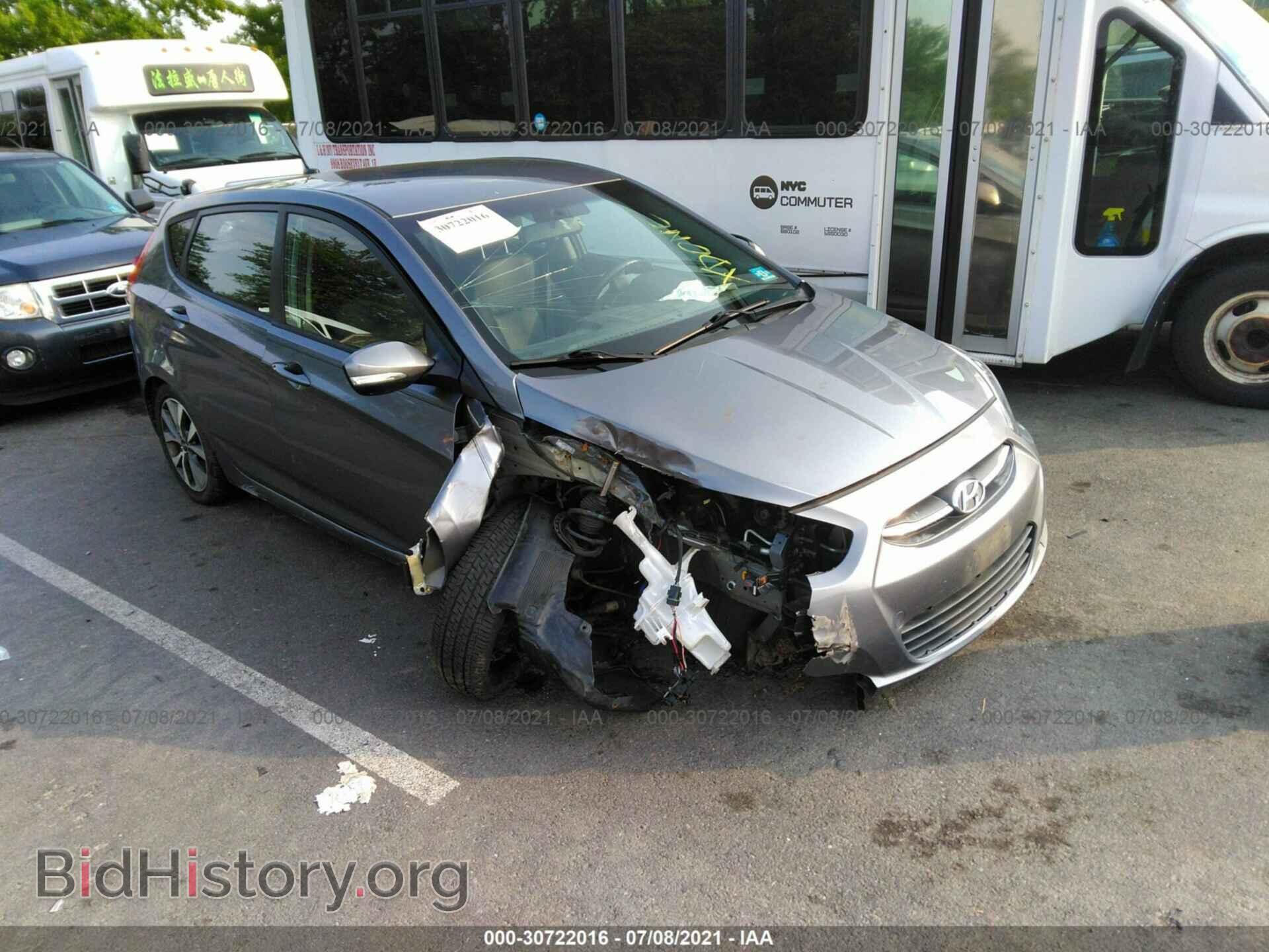 Photo KMHCU5AE6FU217896 - HYUNDAI ACCENT 2015