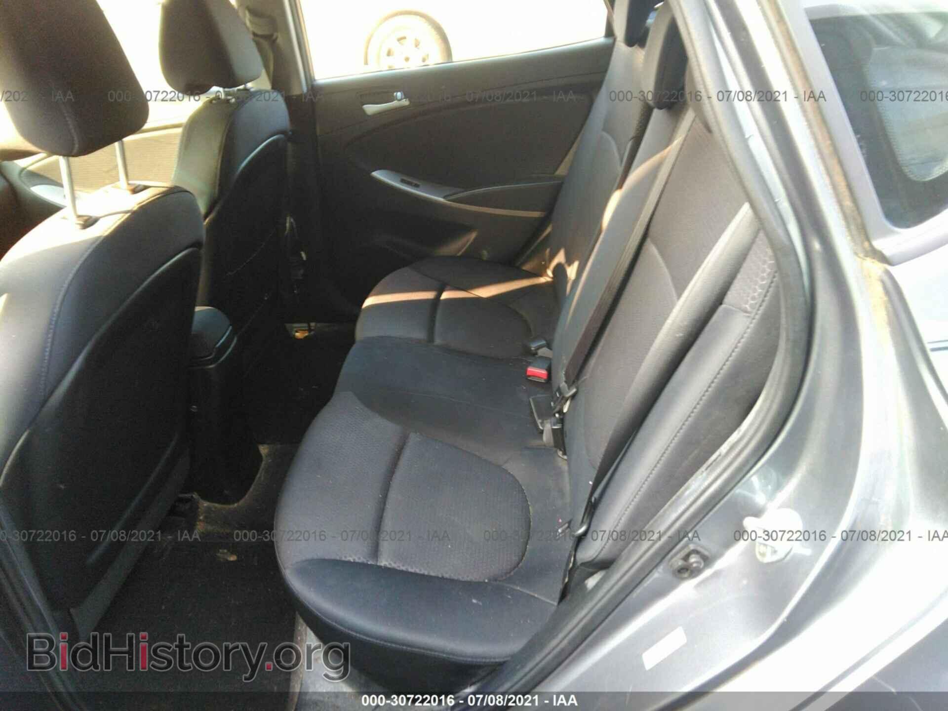 2015 HYUNDAI ACCENT - VIN: KMHCU5AE6FU217896 - Фото 8