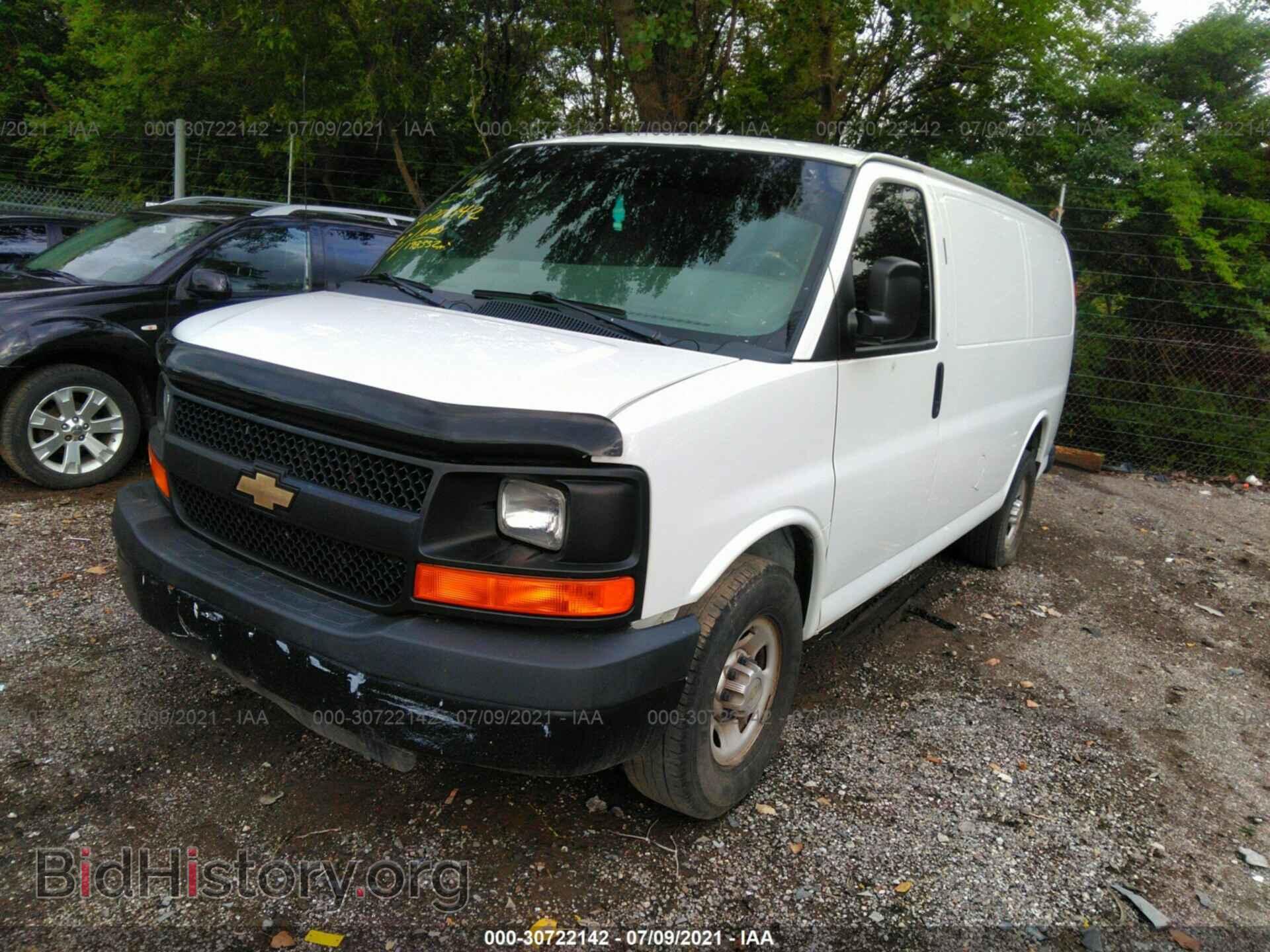 2013 CHEVROLET EXPRESS CARGO VAN - VIN: 1GCWGFBA2D1144308 - Фото 2