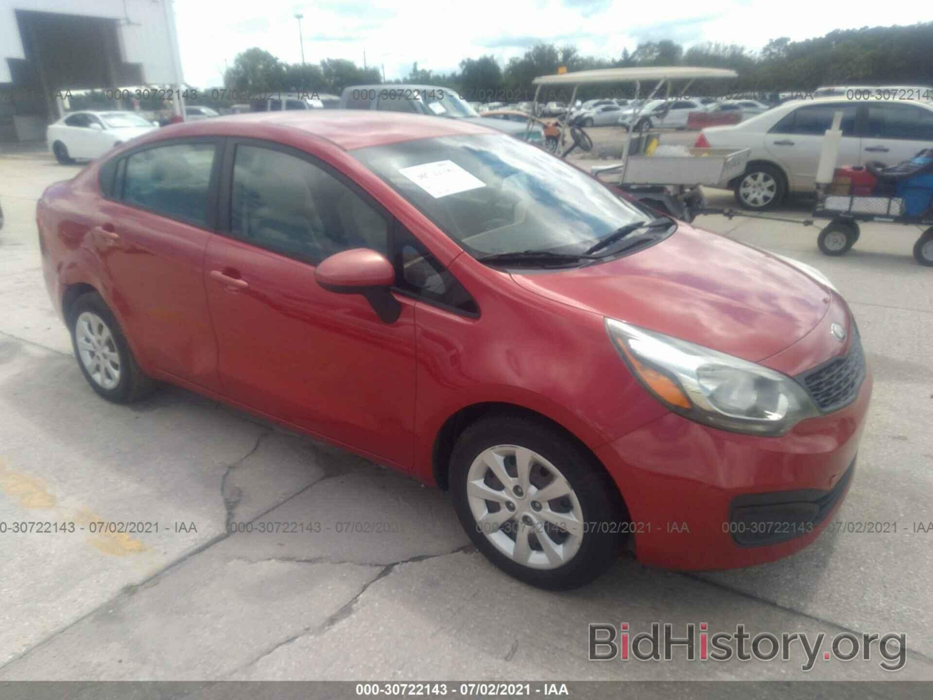 Photo KNADM4A33D6209402 - KIA RIO 2013