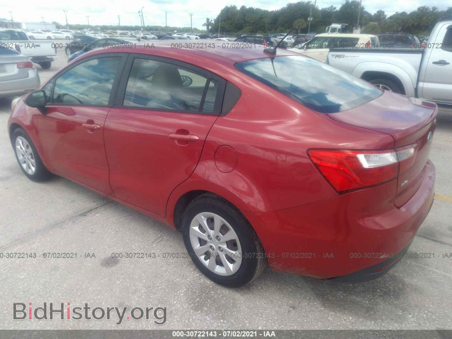 2013 KIA RIO - VIN: KNADM4A33D6209402 - Фото 3