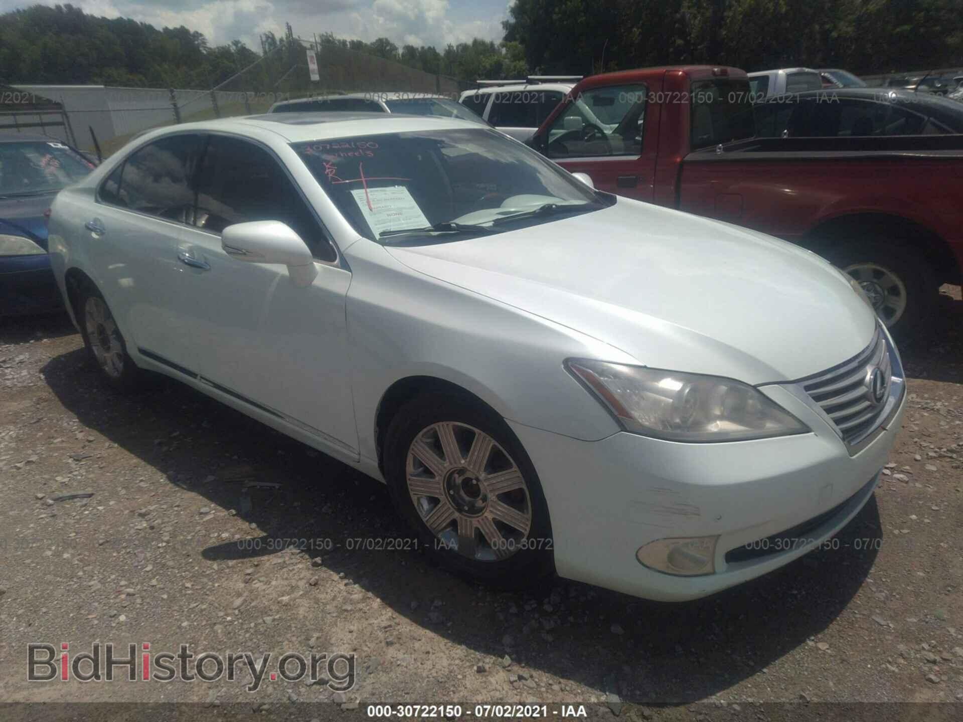 Photo JTHBK1EG1A2386639 - LEXUS ES 350 2010