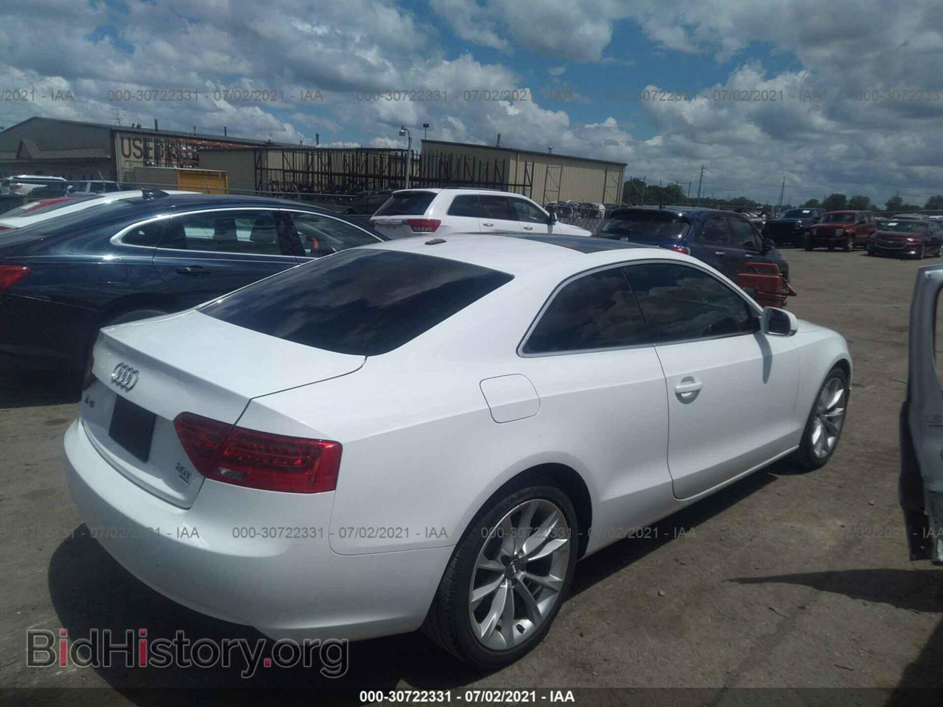 2013 AUDI A5 - VIN: WAUCFAFR1DA023808 - Фото 4