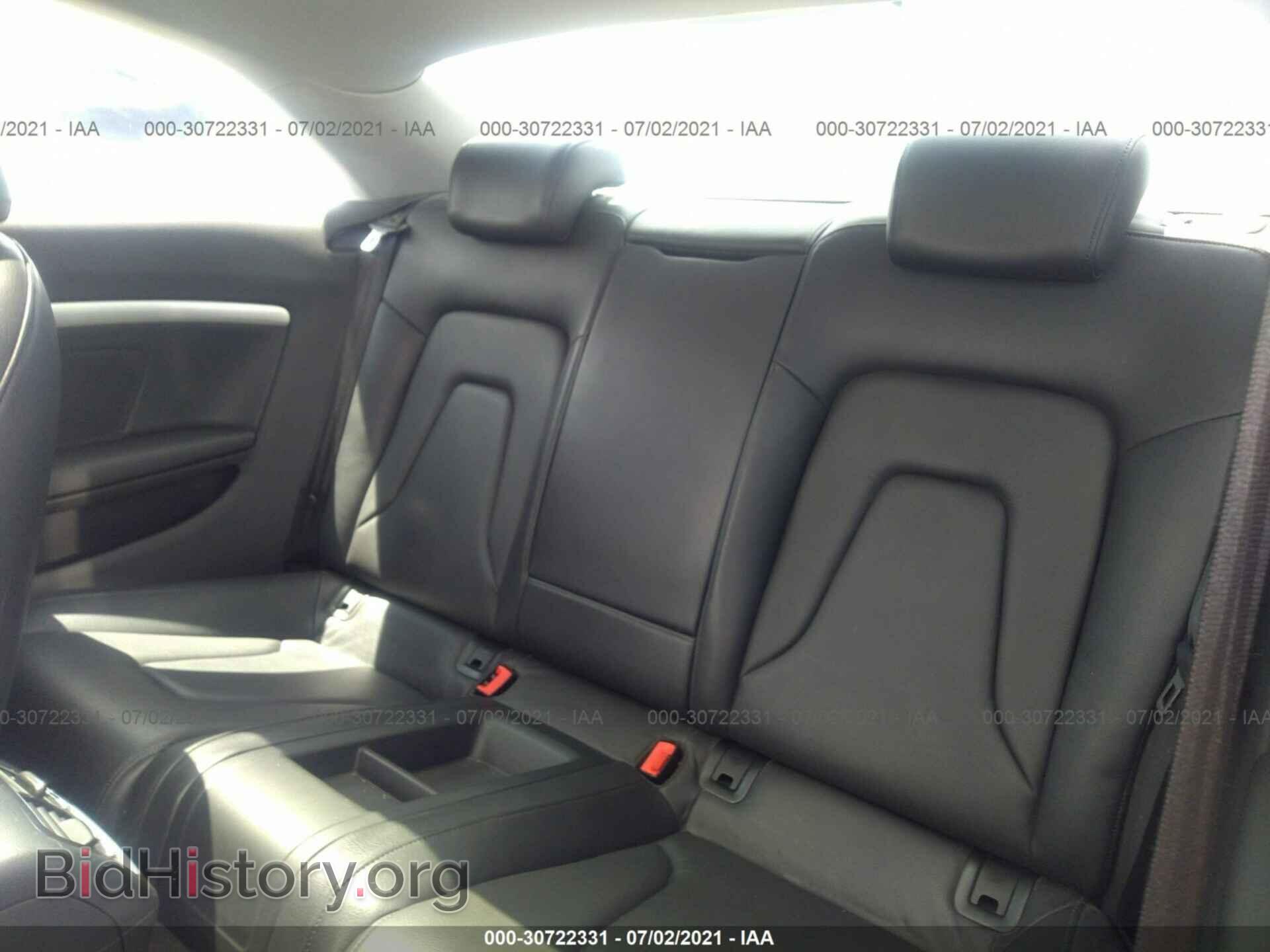 2013 AUDI A5 - VIN: WAUCFAFR1DA023808 - Фото 8