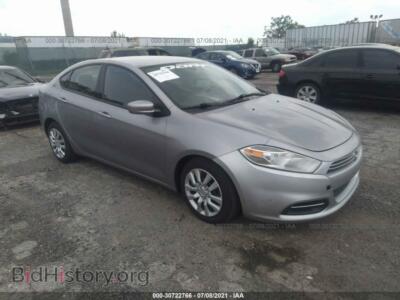 2015 Dodge DART SE, silver — VIN 1C3CDFAA9FD132336, IAAI