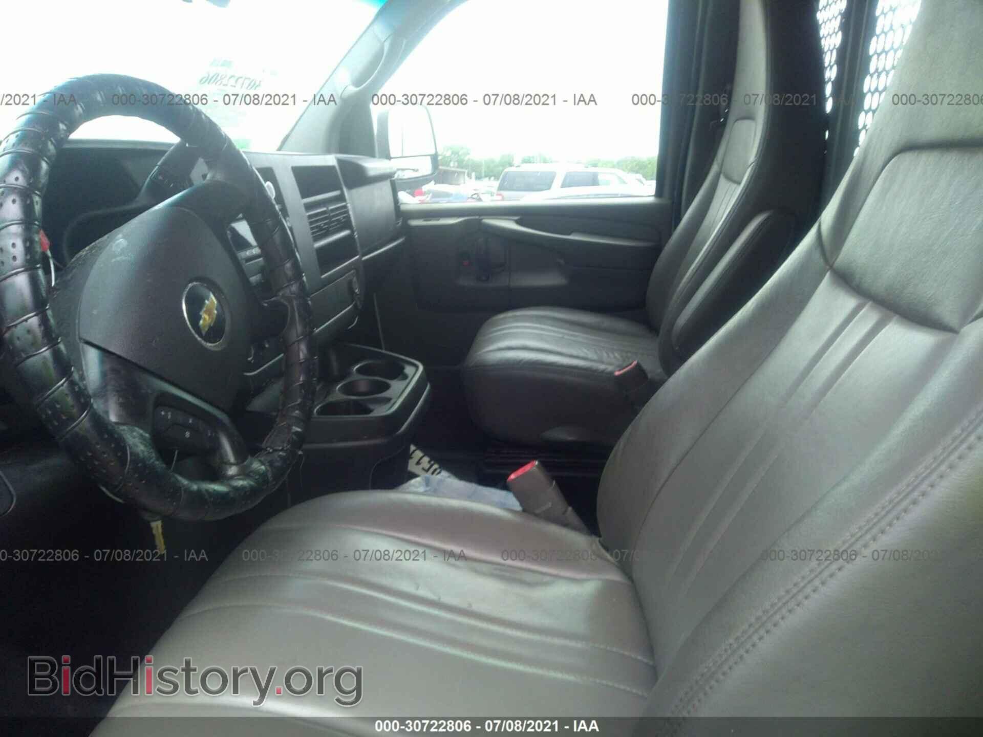 2014 CHEVROLET EXPRESS CARGO VAN - VIN: 1GCWGGCA2E1118930 - Фото 5