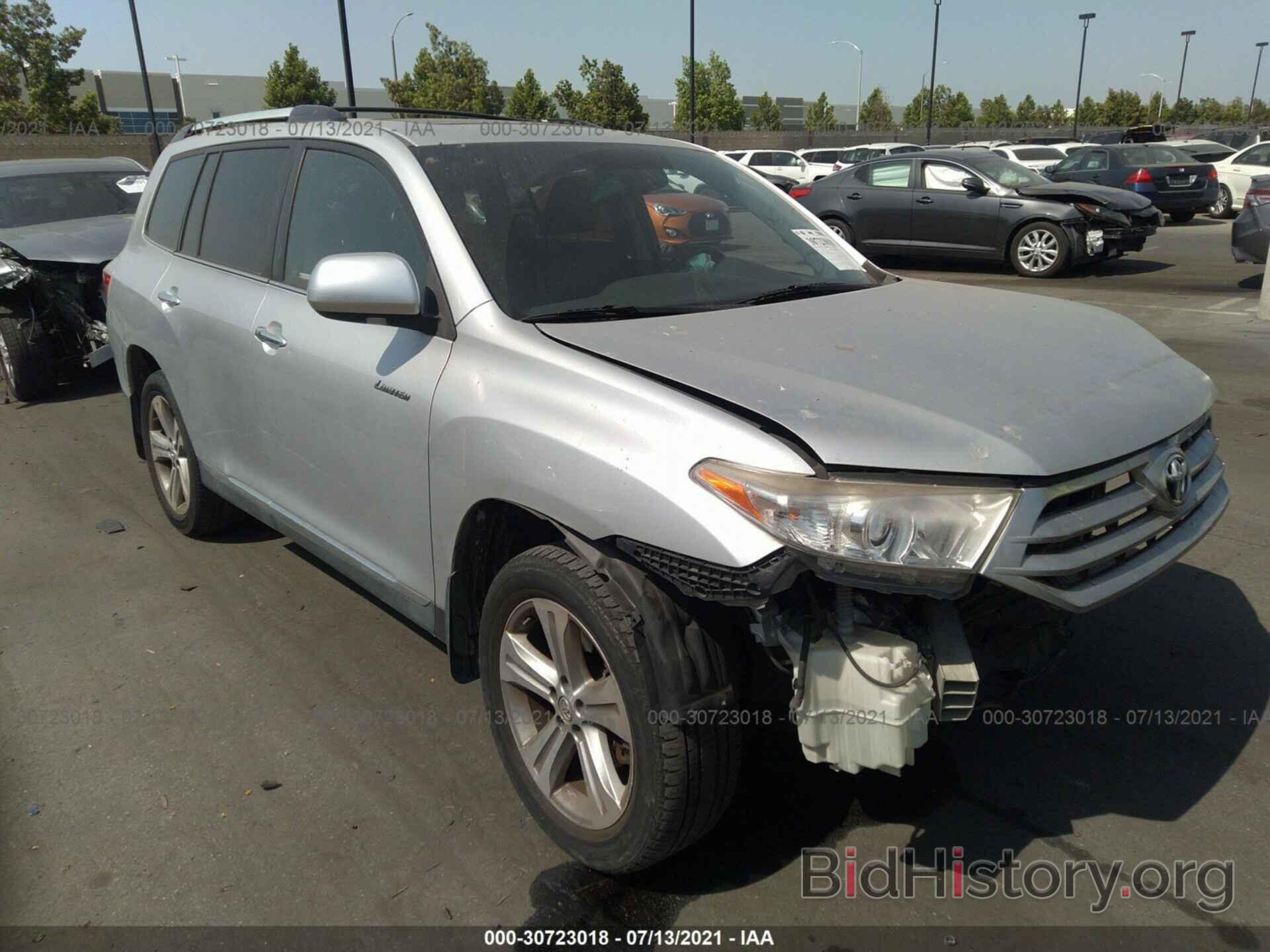 Фотография 5TDYK3EH1CS065096 - TOYOTA HIGHLANDER 2012