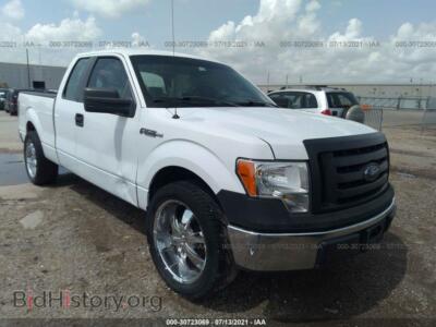 2009 Ford F-150 XLT/LARIAT/XL/STX, белый — VIN 1FTRX12V79FB01421, IAAI