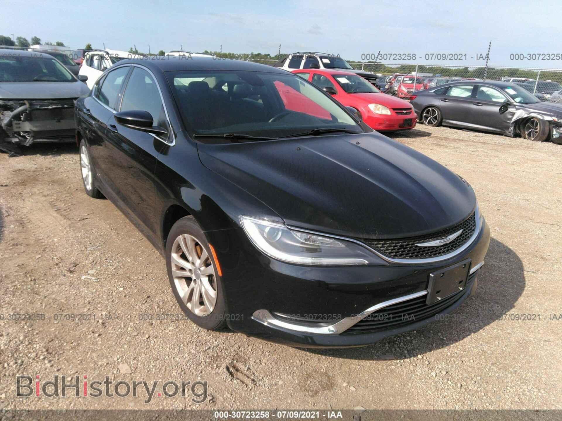 Фотография 1C3CCCAB7GN126573 - CHRYSLER 200 2016