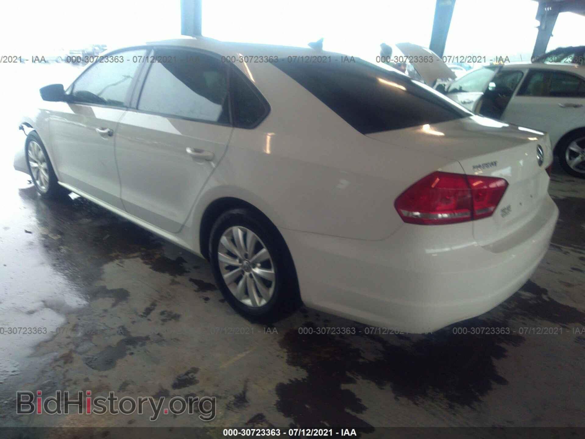 2014 VOLKSWAGEN PASSAT - VIN: 1VWAT7A31EC084524 - Фото 3