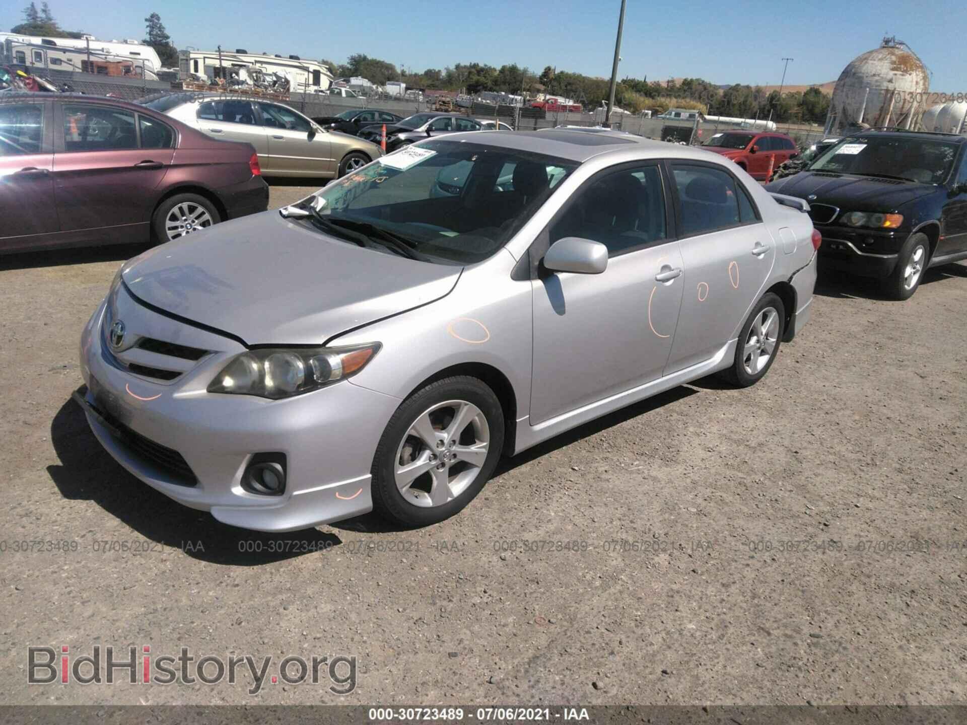 2011 TOYOTA COROLLA - VIN: 2T1BU4EE4BC660320 - Фото 2